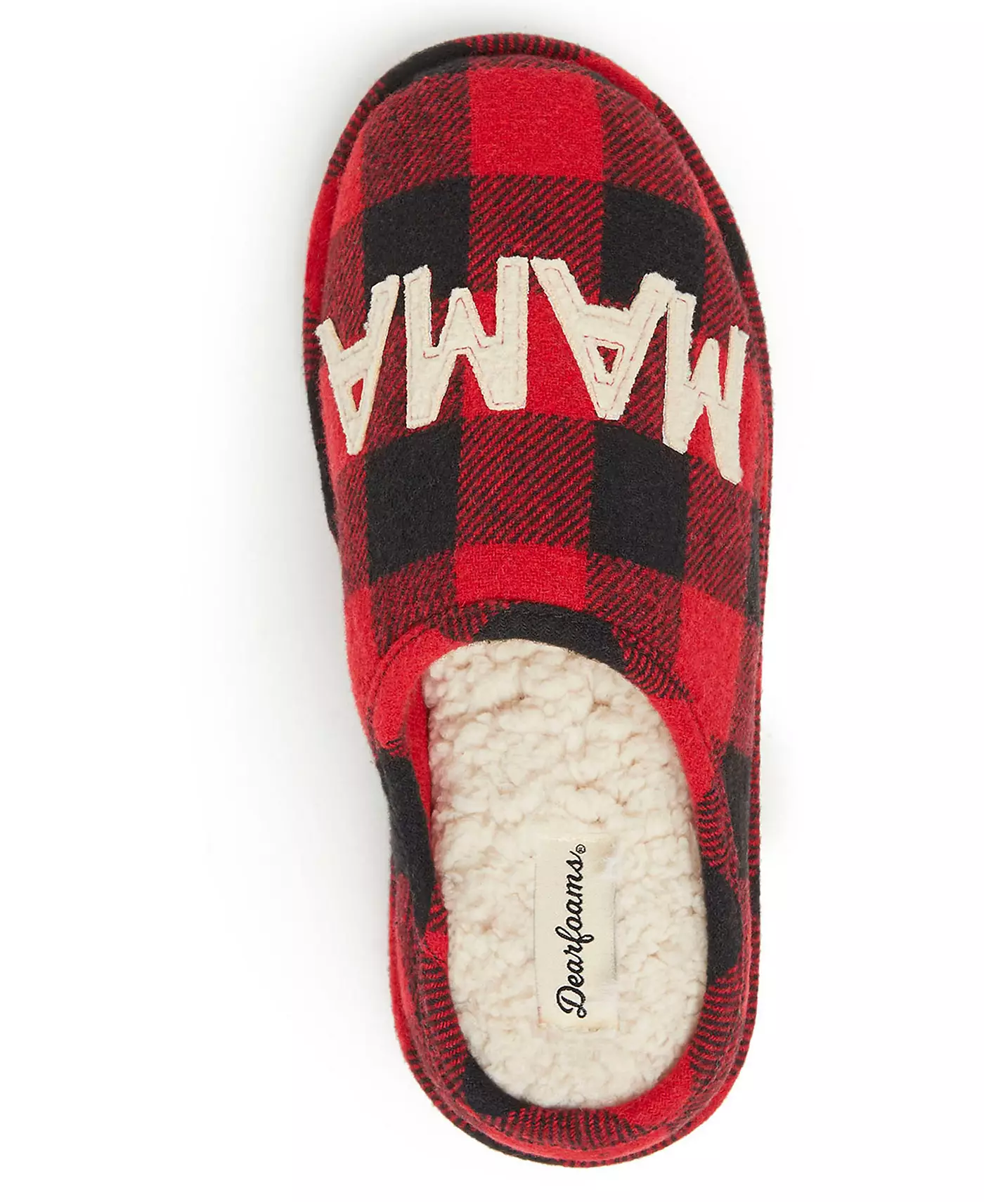 Тапочки Dearfoams Family Plan Buffalo Check