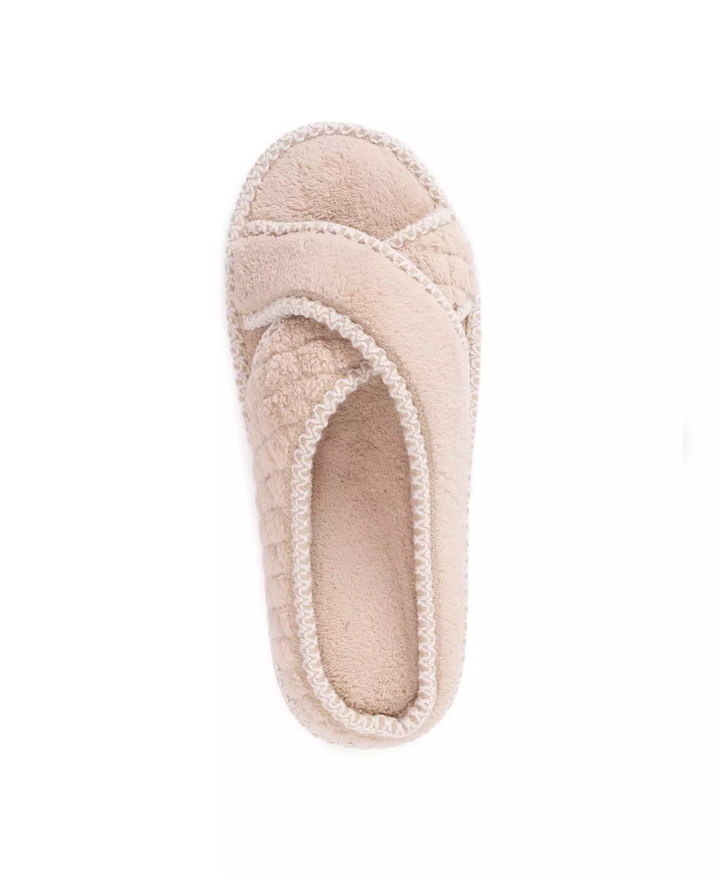 MUK LUKS женские тапочки Ada Crossband, медово-пшеничный цвет, маленькие