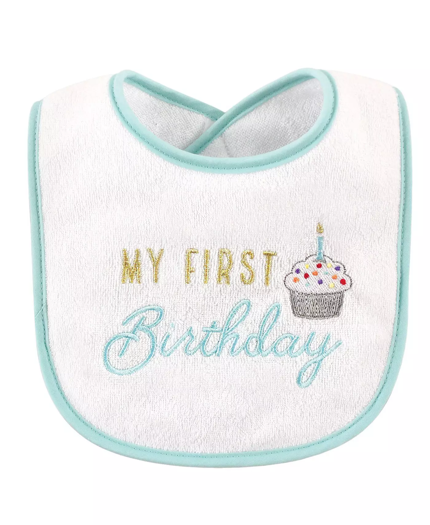 Hudson Baby, детские слюнявчики унисекс из хлопчатобумажной махровой ткани с волокнистым наполнителем, 10 шт., праздничный день рождения, один размер