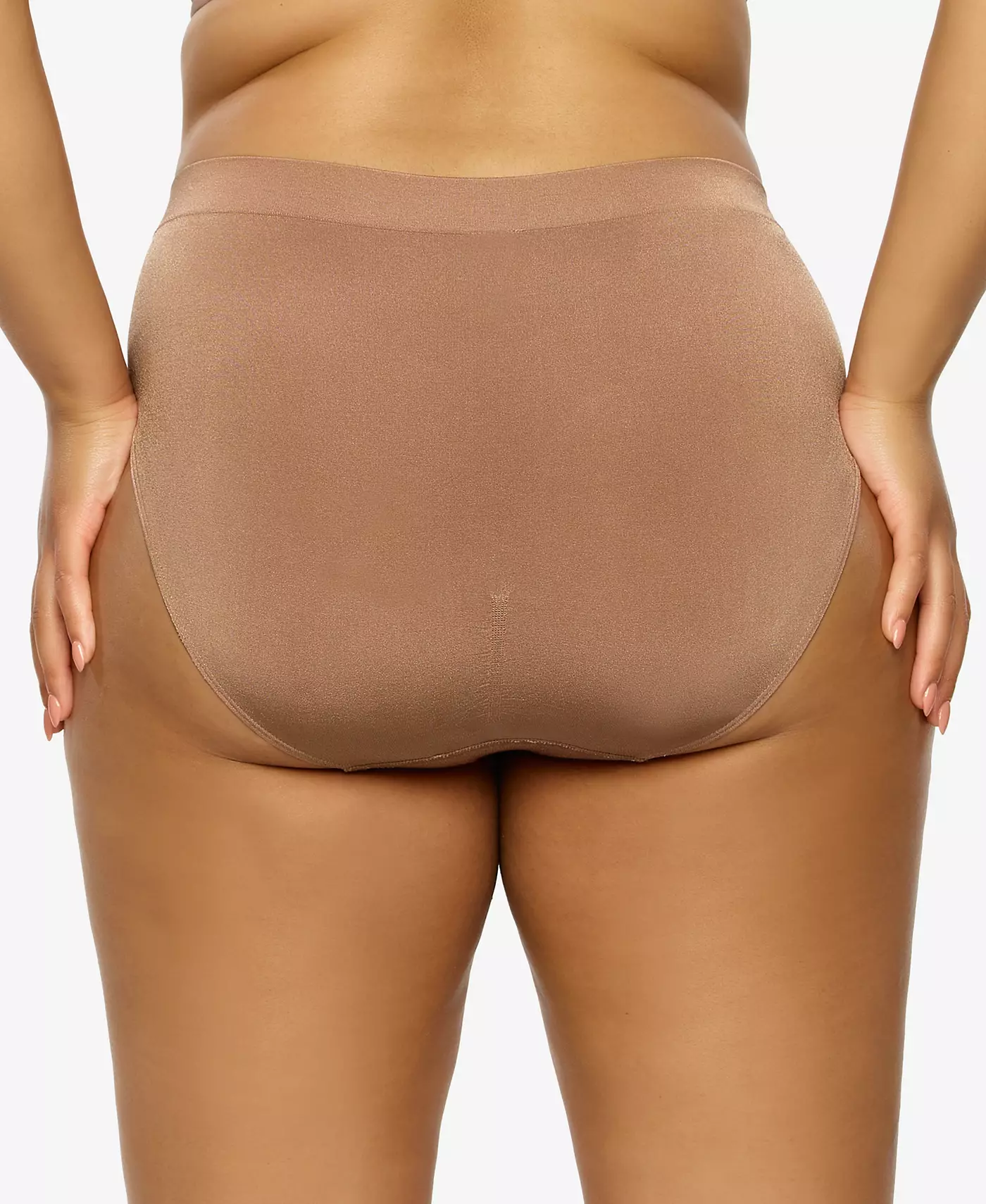 Paramour Plus Size Body Smooth Seamless High Leg Short Panty