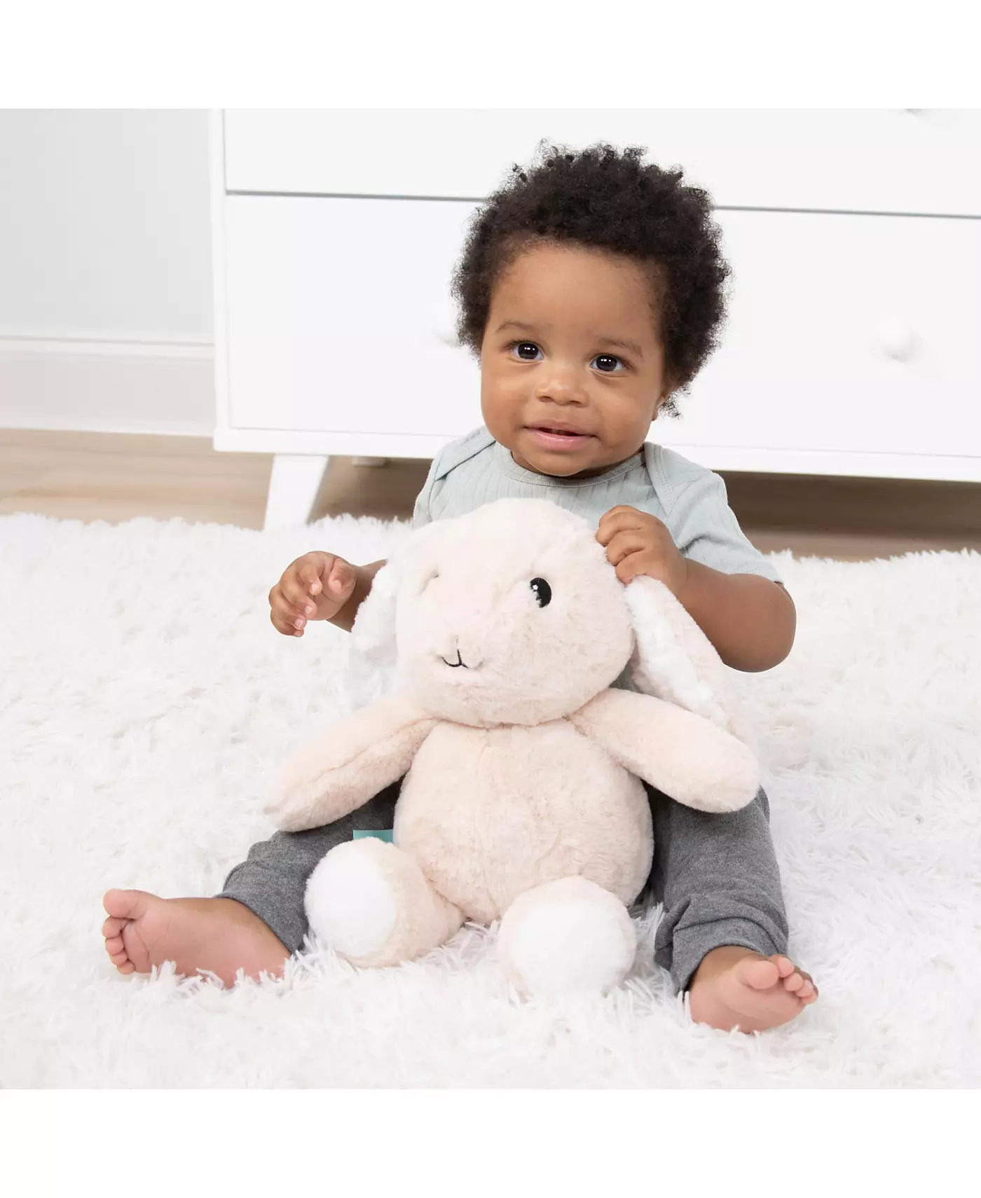 Мягкая игрушка для малышей «Кролик в форме арахиса»