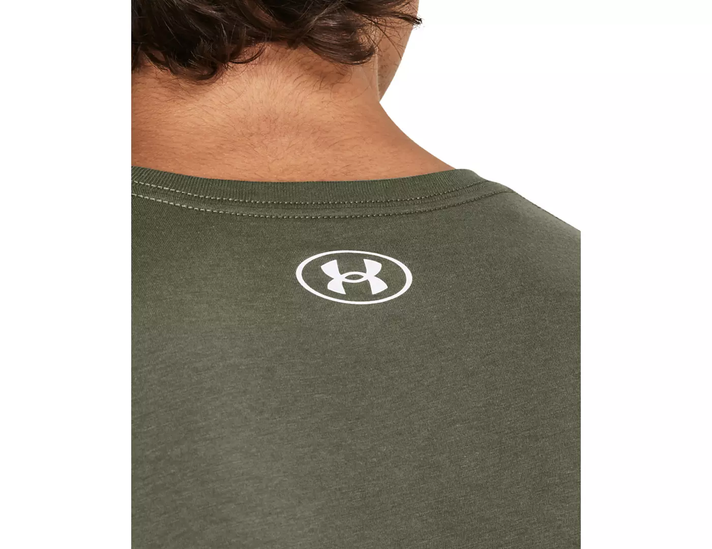 Мужская футболка с камуфляжным принтом и логотипом Under Armour