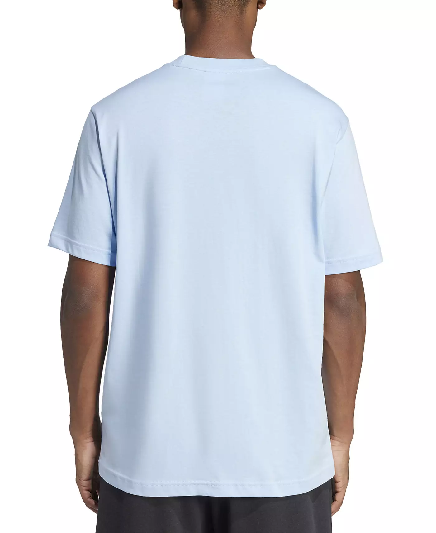 Мужская хлопковая футболка с графическим логотипом adidas 3 Bar