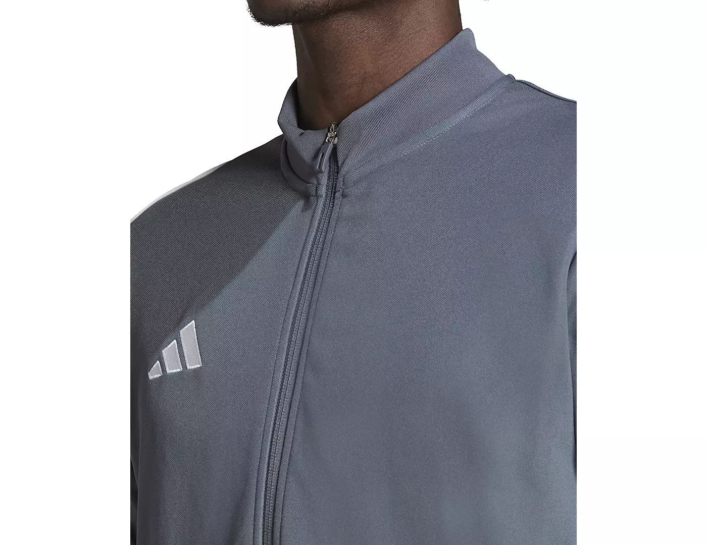 Мужская облегающая спортивная куртка adidas Tiro 23 Performance с тремя полосками