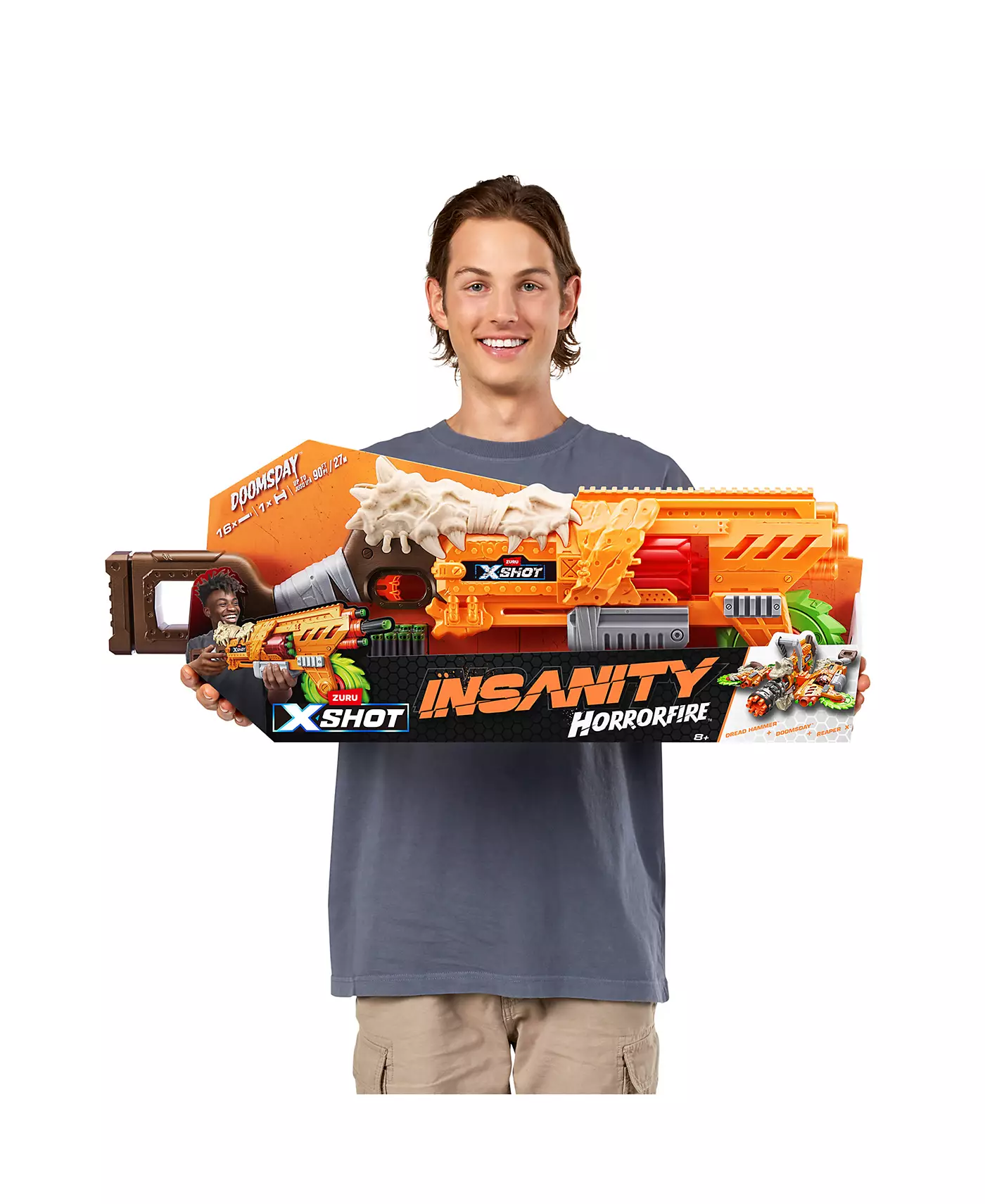 X-Shot Insanity Horrorfire Бензопила