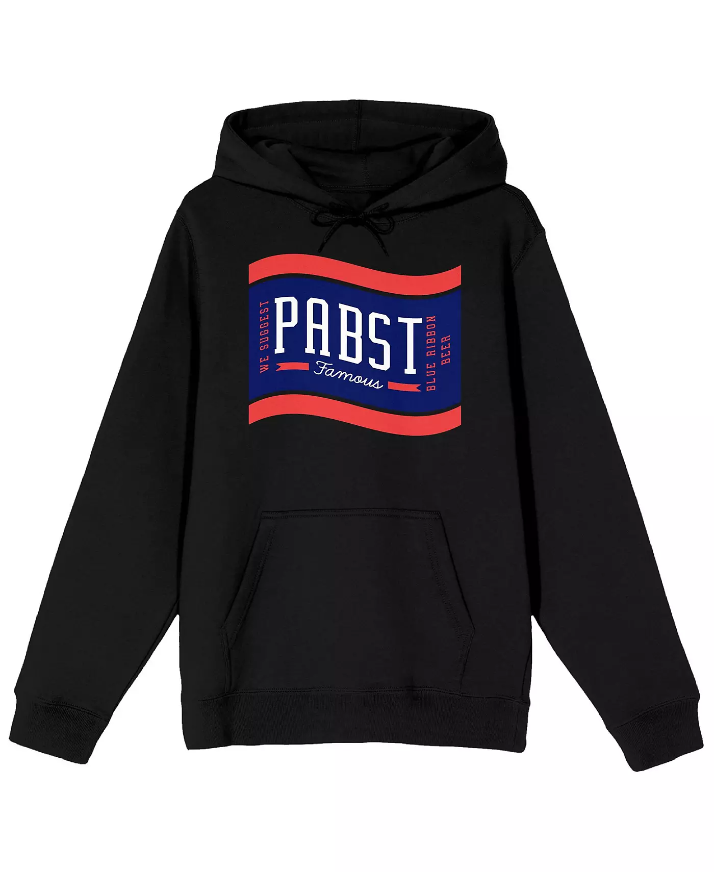 Пиво Pabst American Lager Beer для мужчин Pabst Blue Ribbon, черная графика