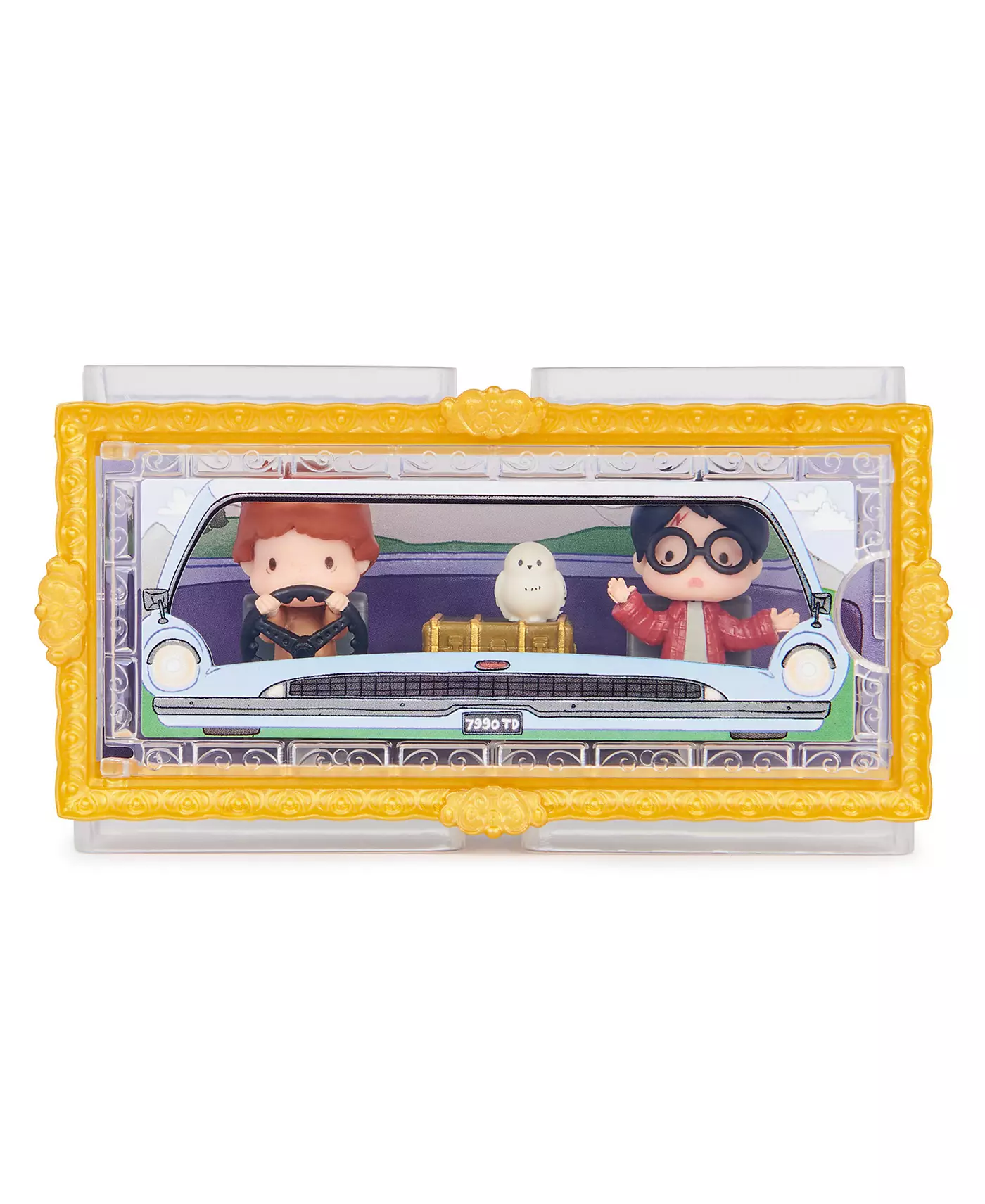 Волшебный мир Гарри Поттера, набор фигурок летающих машин для второго года жизни с Гарри, Роном и Хедвиг