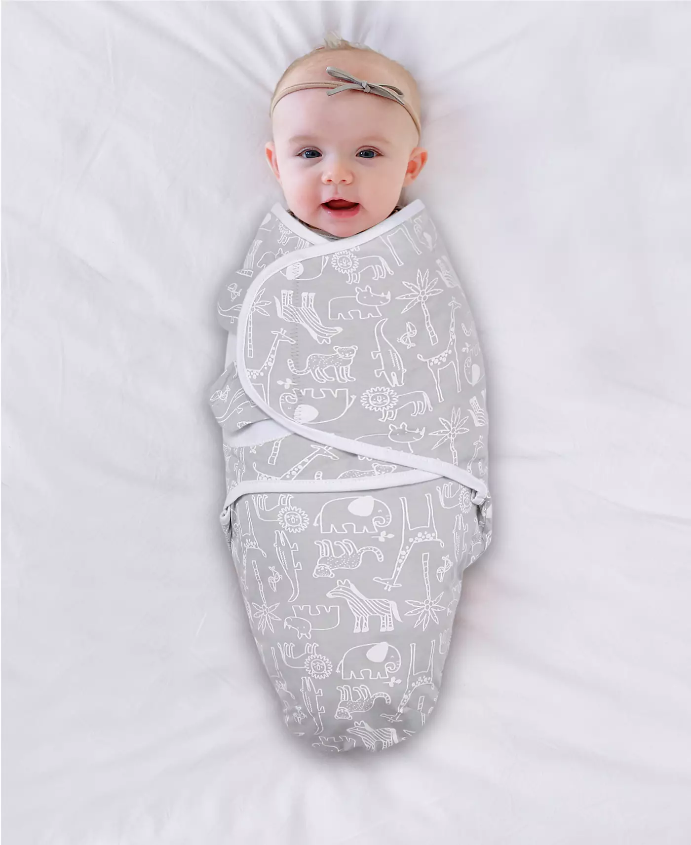 Пеленки для новорожденных девочек Peanutshell, набор из 3 штук, розовые цветочные звезды