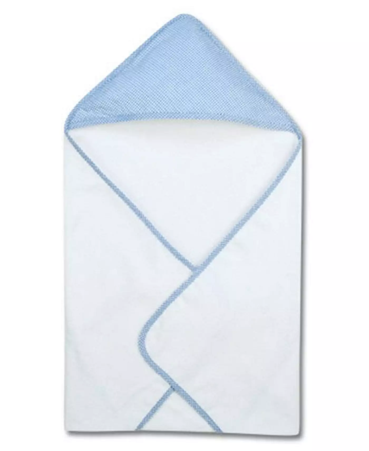 Baby Mode Signature 3 Stories Trading Полосатое детское банное полотенце с капюшоном