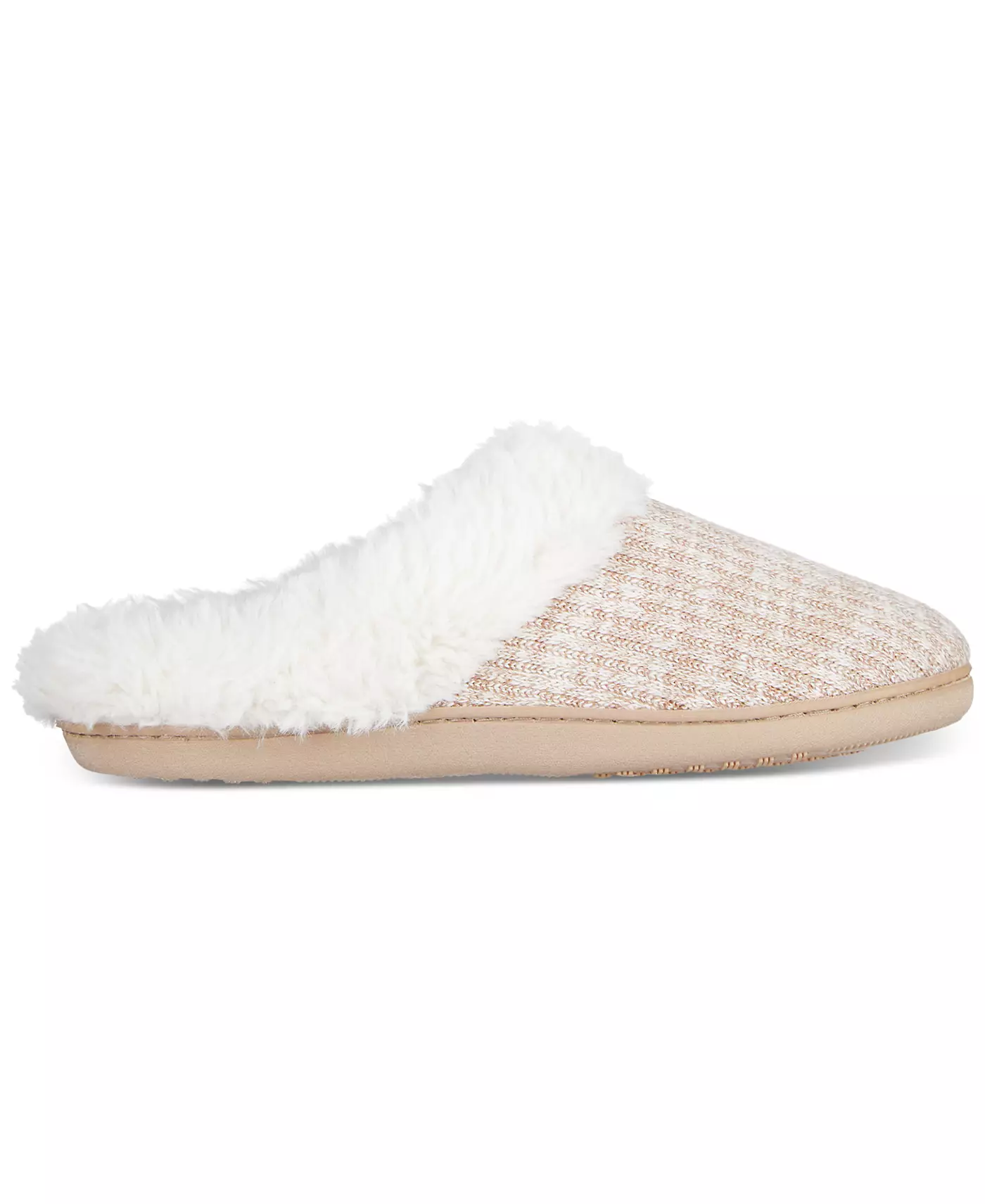 Isotoner Signature женские тапочки-сабо Caroline Sweater с ребристым узором