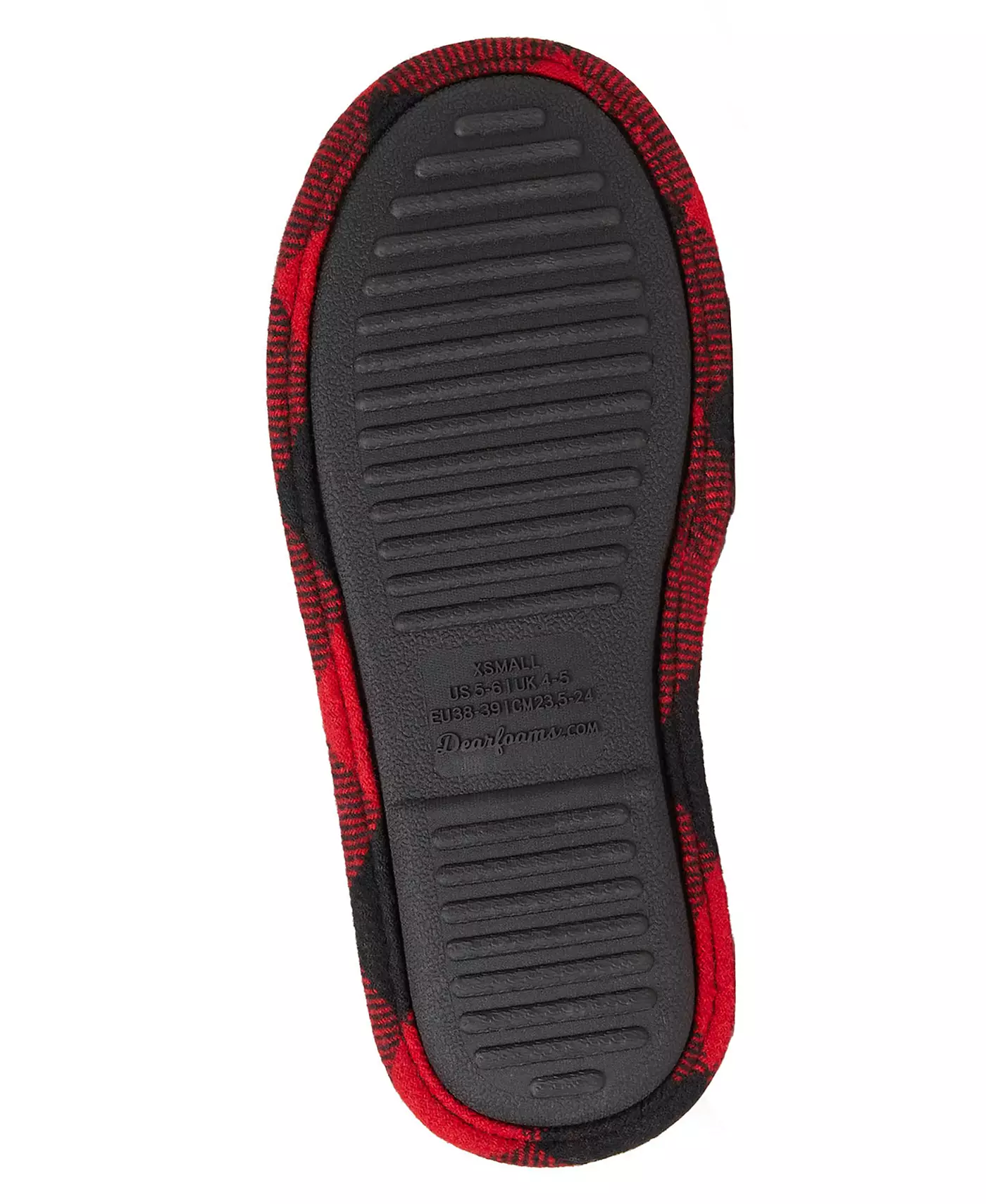 Тапочки Dearfoams Family Plan Buffalo Check