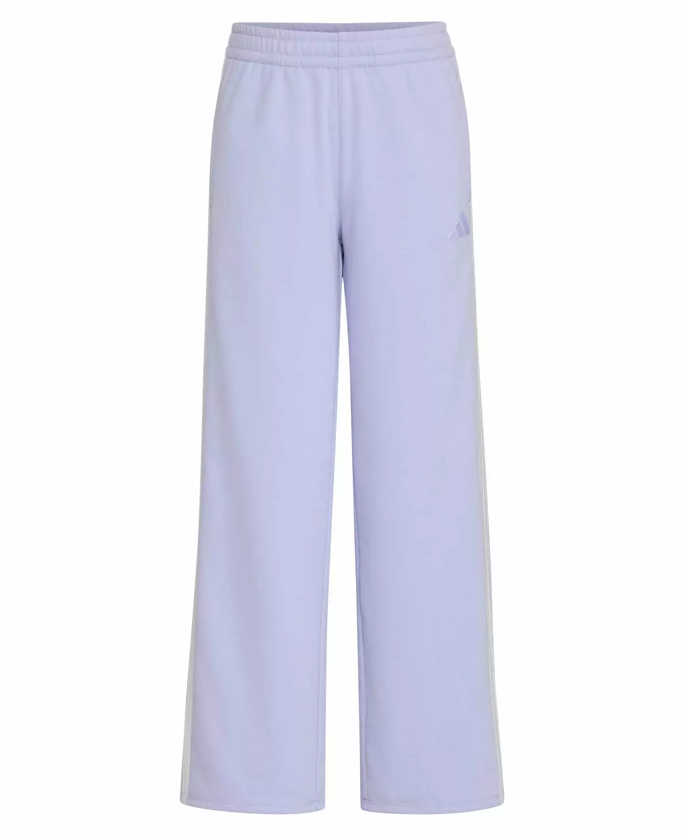Широкие брюки с эластичным поясом для больших девочек adidas