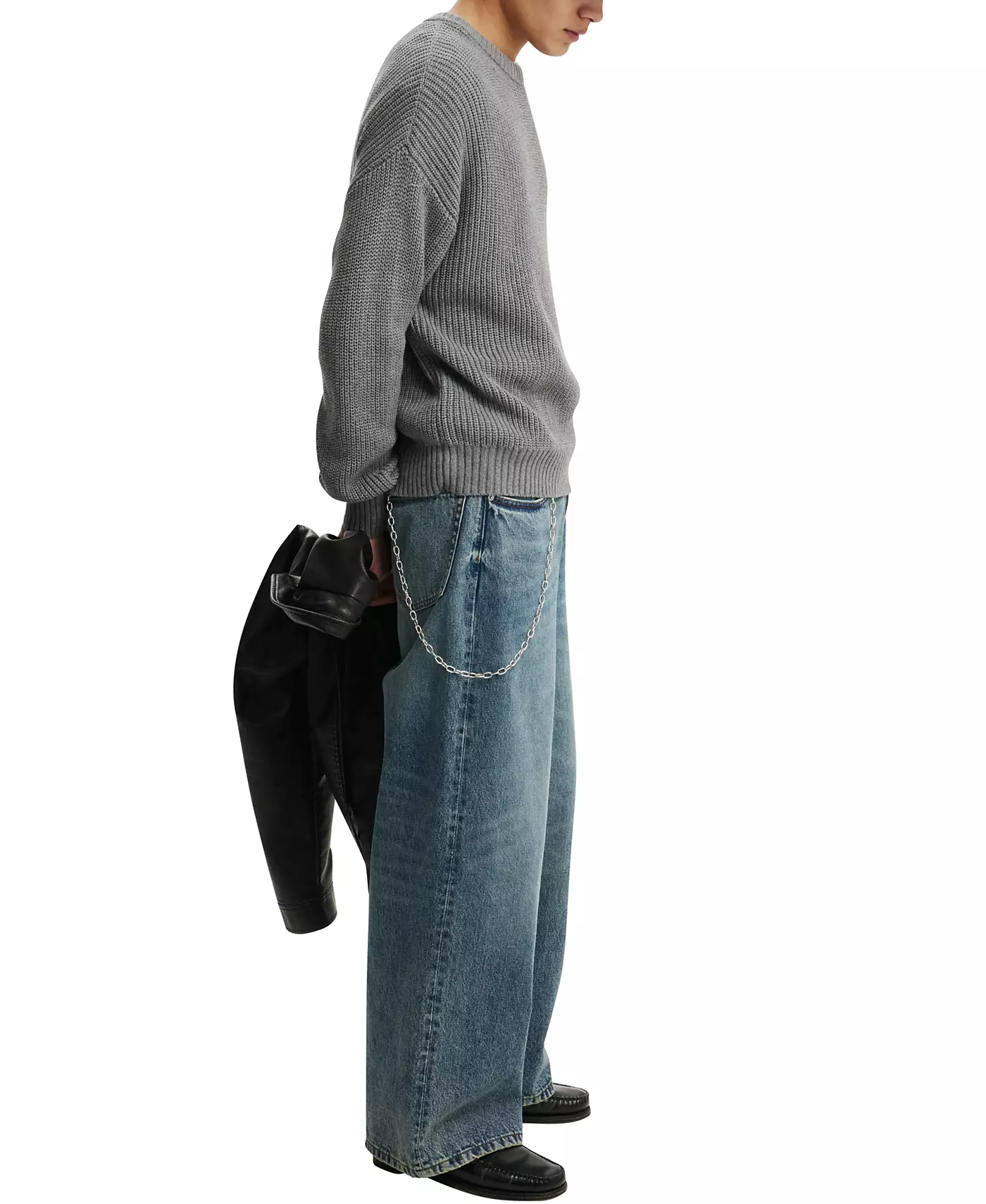 Мужской свитер COTTON ON Box Fit Crew Knit