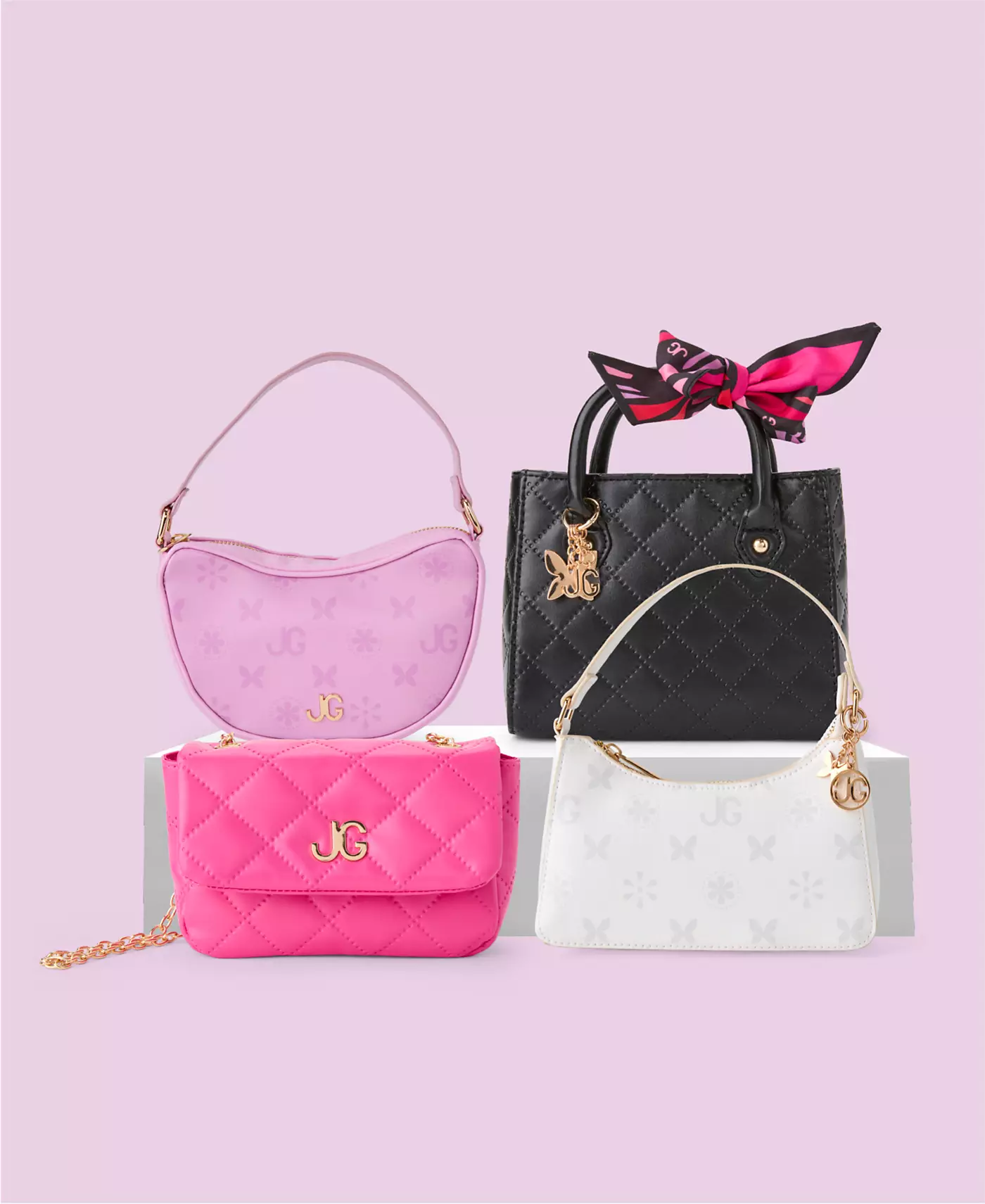 Стеганая сумка Journey Girls с шарфом, созданная для Macy's