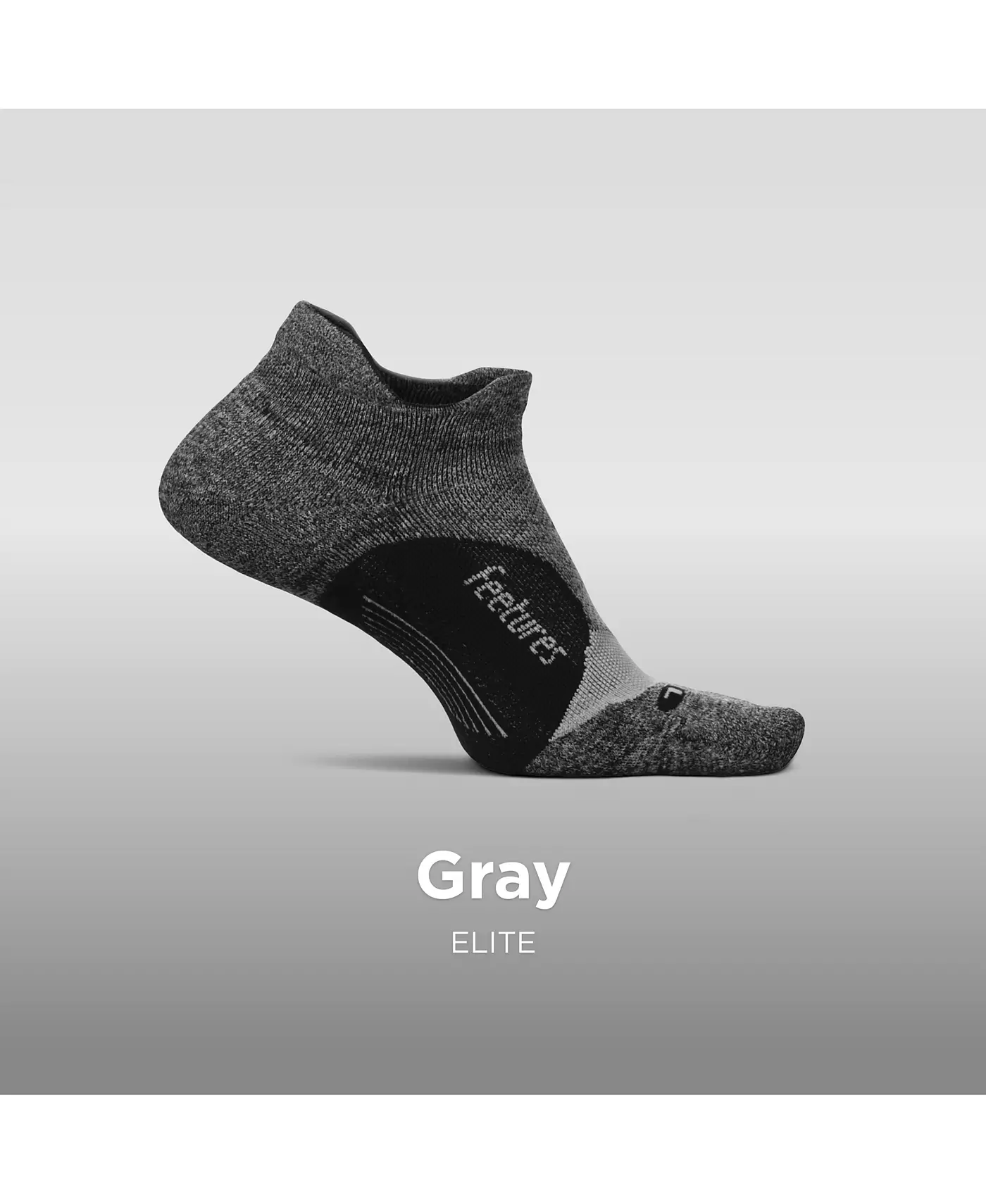 Носки мужские Feetures Elite Light Cushion No Show Tab - Носки для бега для мужчин и женщин - Спортивные компрессионные носки - Влагоотводящие - XLarge