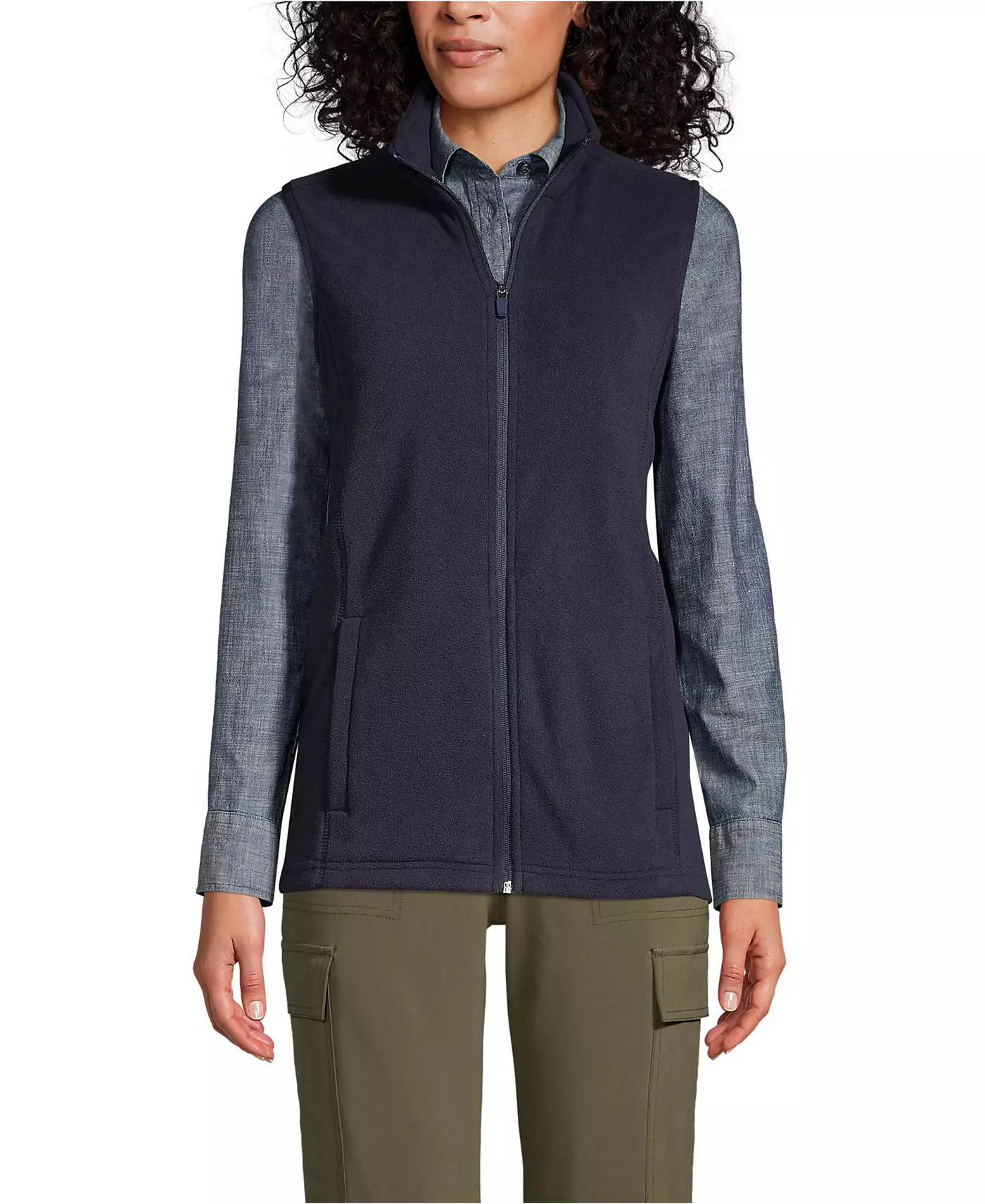 Женский флисовый жилет Thermacheck 100 от Lands' End