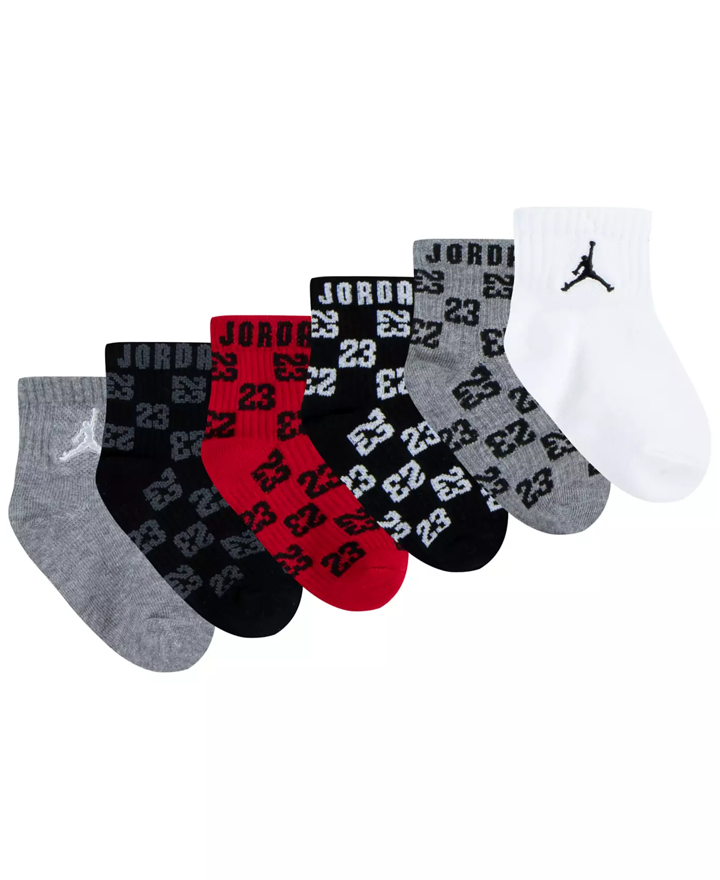 Носки Jordan Baby Monogram, 6 шт. в упаковке