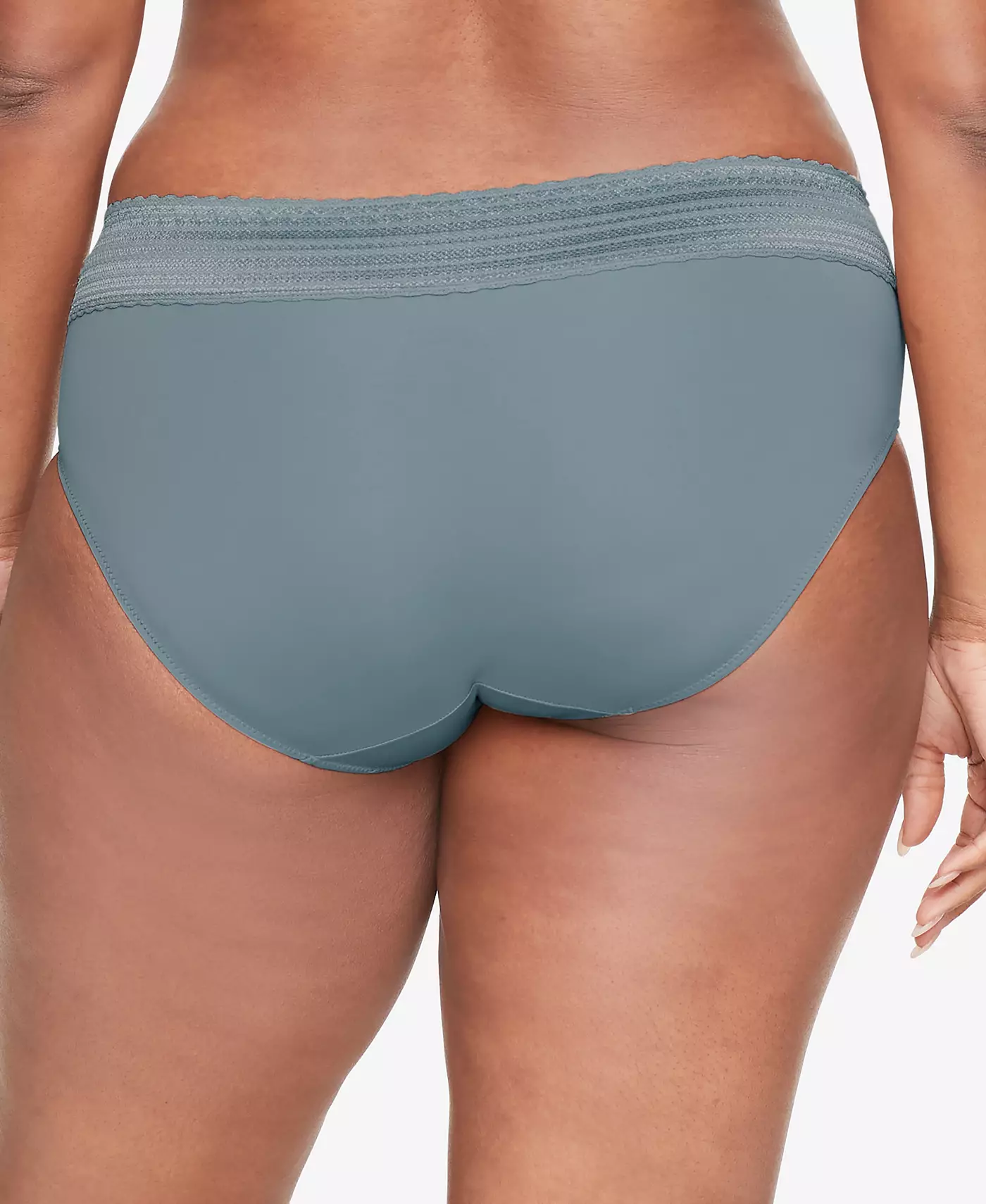 Трусики-хипстеры Warners® No Pinching, No Problems® Dig-Free Comfort Waist с кружевом и микрофиброй 5609J
