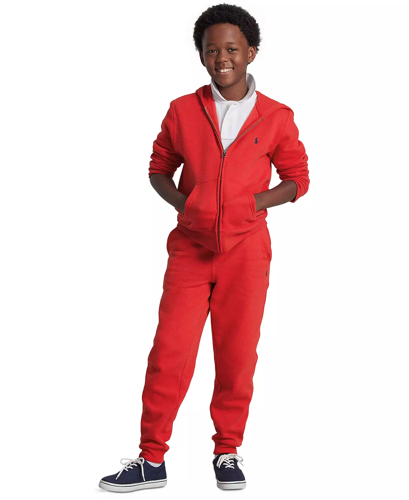 Коллекция толстовок и брюк-джоггеров Polo Ralph Lauren для малышей, малышей и взрослых мальчиков из хлопкового флиса