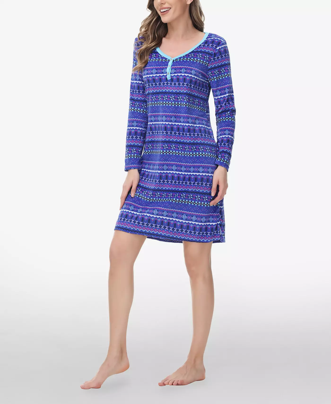 Женская пижама с длинным рукавом INK+IVY