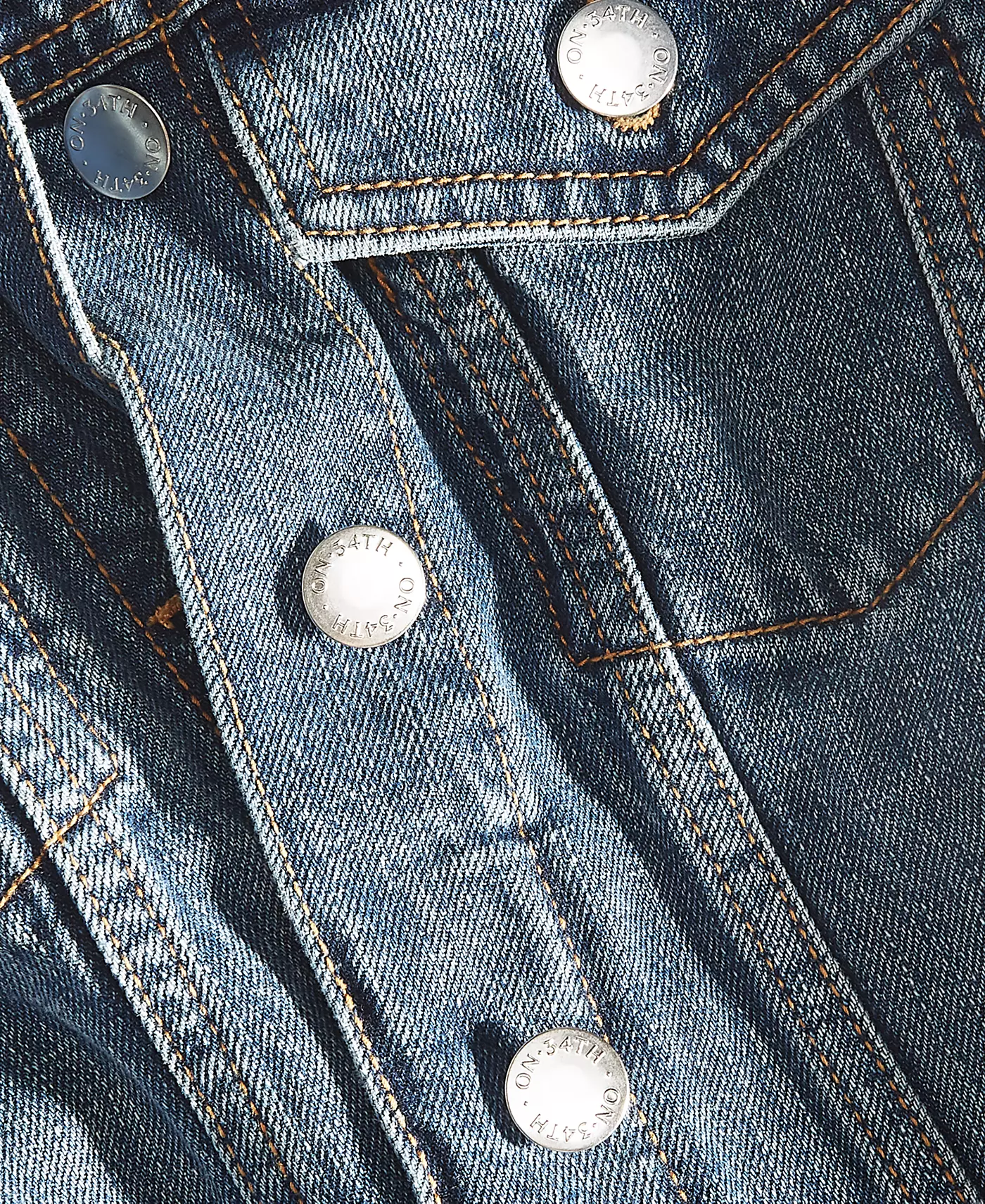 34th Женская классическая джинсовая куртка Trucker