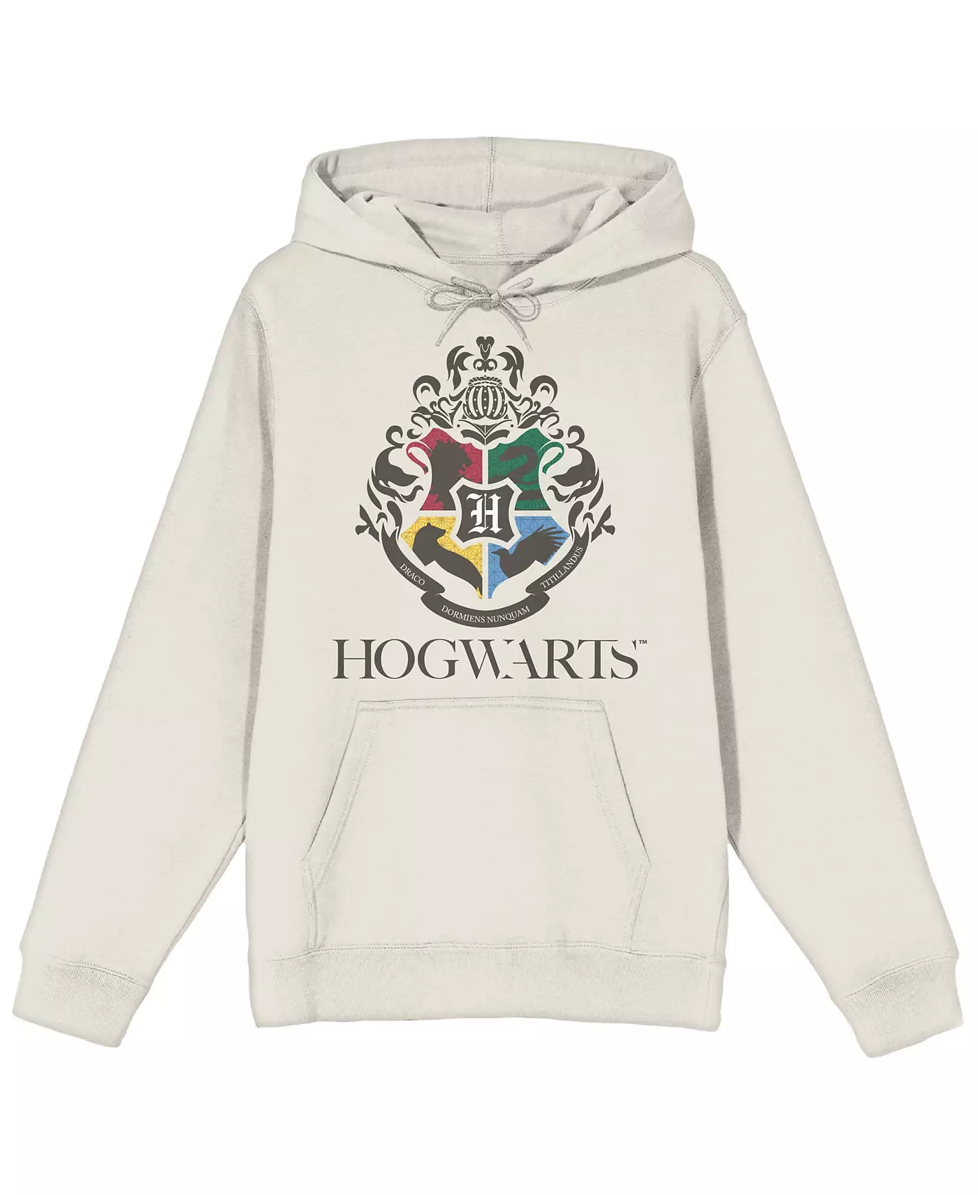 Толстовка с капюшоном для взрослых с длинными рукавами и гербом Хогвартса в стиле Гарри Поттера, размер XL