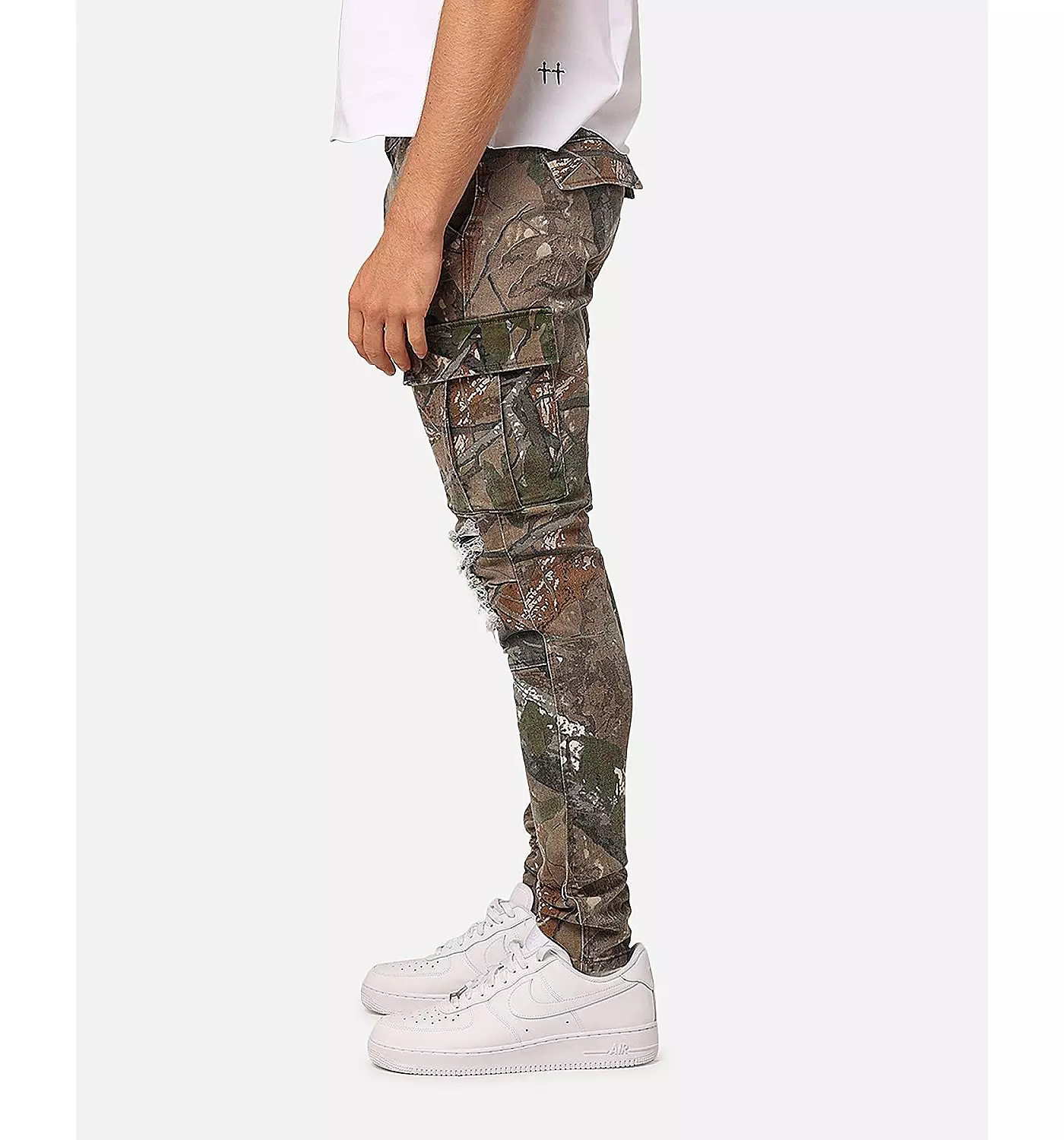 Мужские рваные джинсы XXIII Sergeant