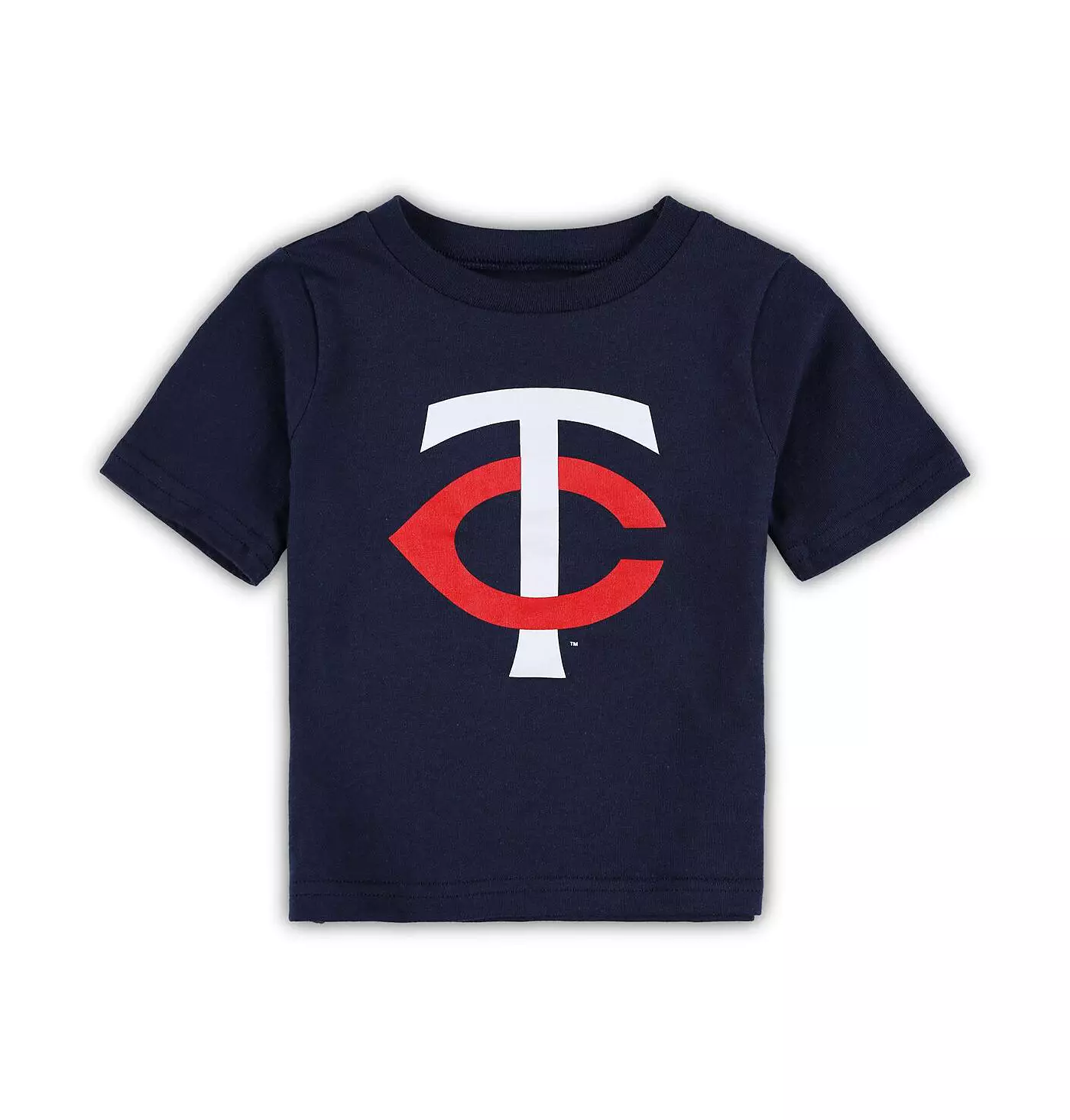 Футболка Outerstuff Infant Boys and Girls Navy Minnesota Twins Team Crew Primary с логотипом