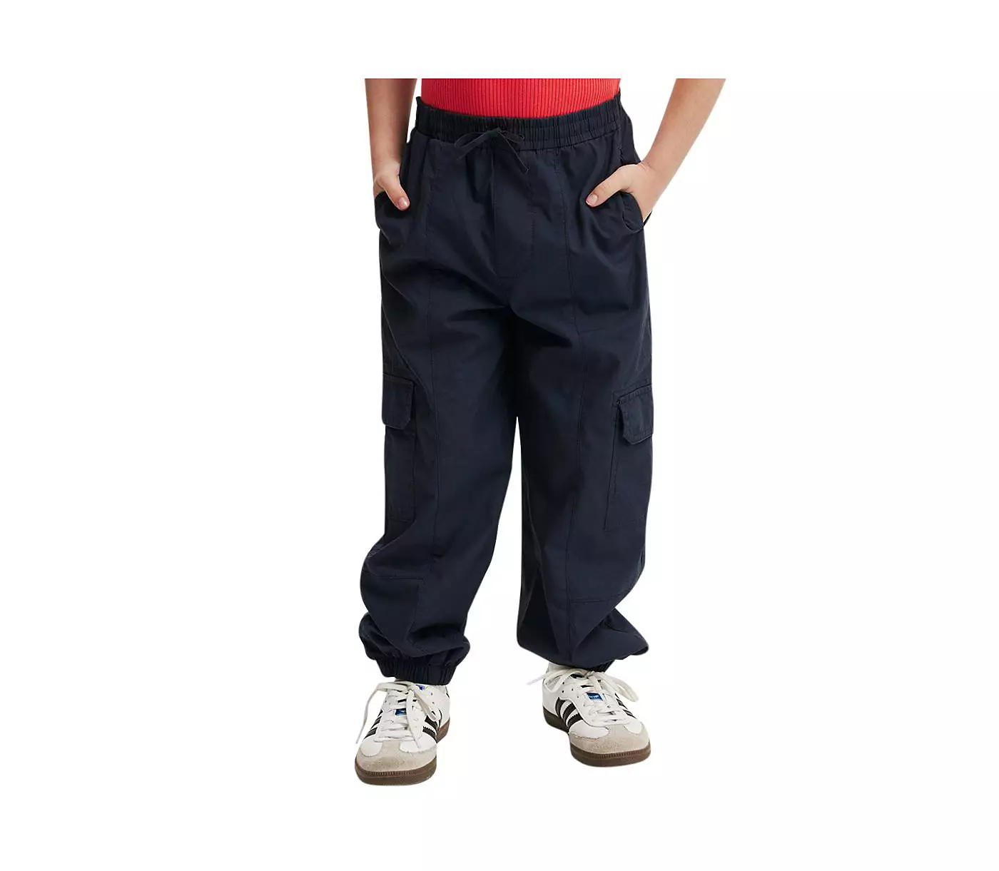 ХЛОПОК НА Большие Девочки Маленький/Большой Алекс Утилитарные Брюки