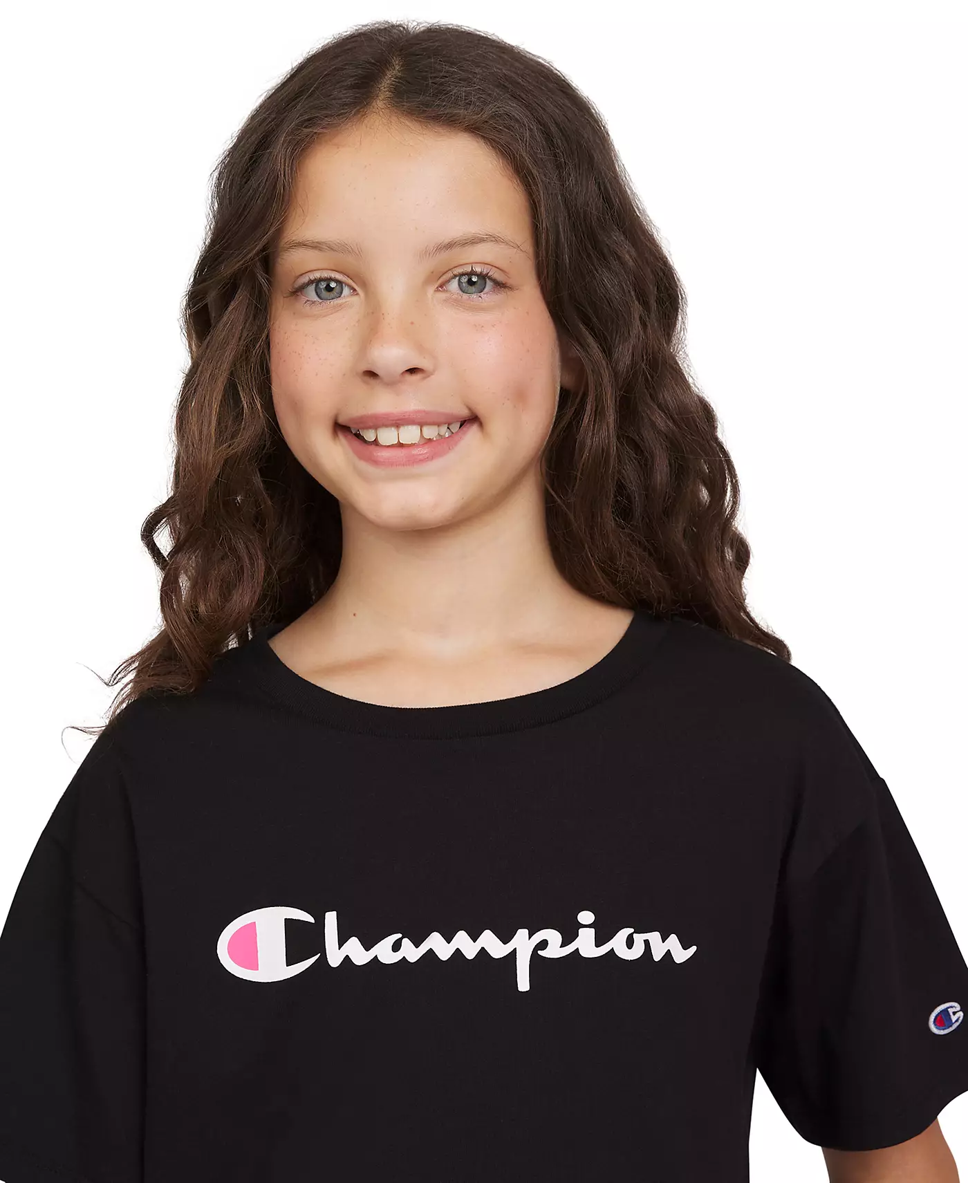 Футболка с логотипом Champion Big Girls Meet & Greet