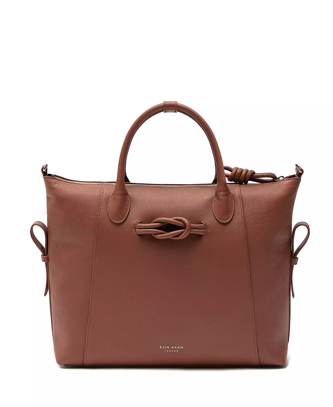 Большой кожаный рюкзак-тоут Esin Akan Wimbledon