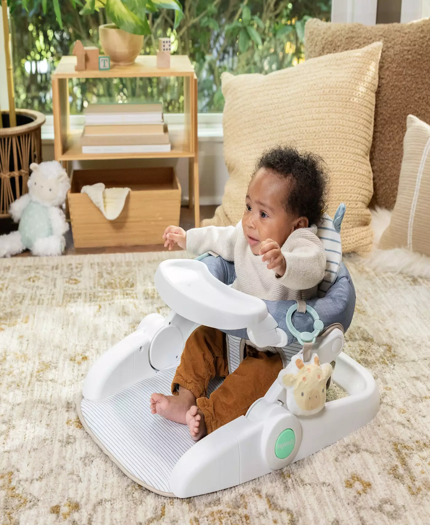 Ingenuity Baby Prop Spot™ Learn-to-Sit™ - напольное сиденье Loni™