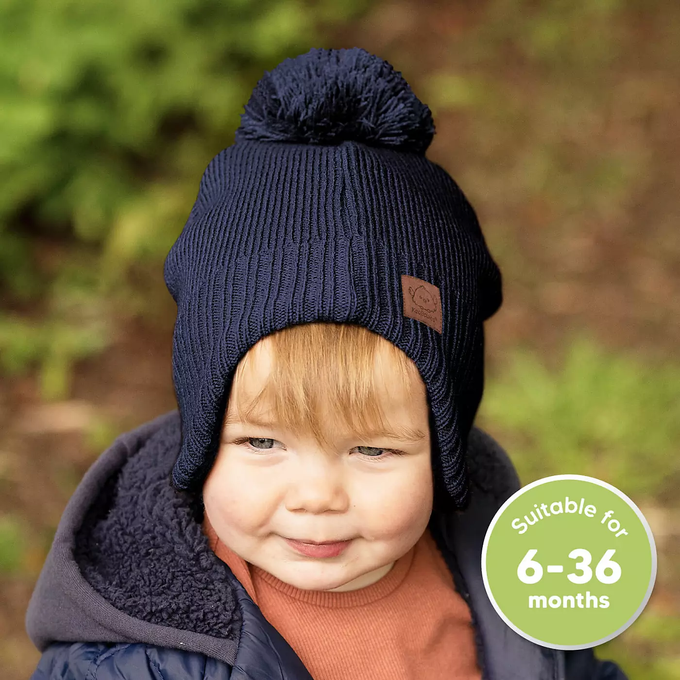 KeaBabies Muff Baby Beanie, Детская шапка для мальчиков, девочек, Зимние шапки для детей, новорожденных, младенцев, малышей 0-36 месяцев
