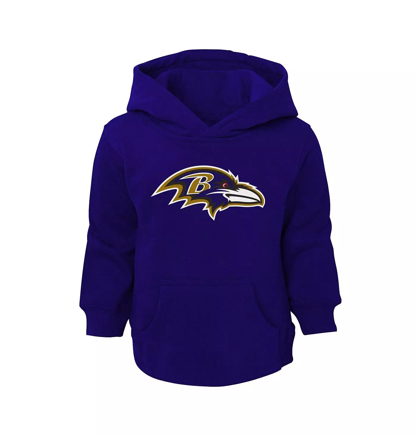 Outerstuff Малыши Мальчики и Девочки Фиолетовый Baltimore Ravens Логотип Пуловер Толстовка