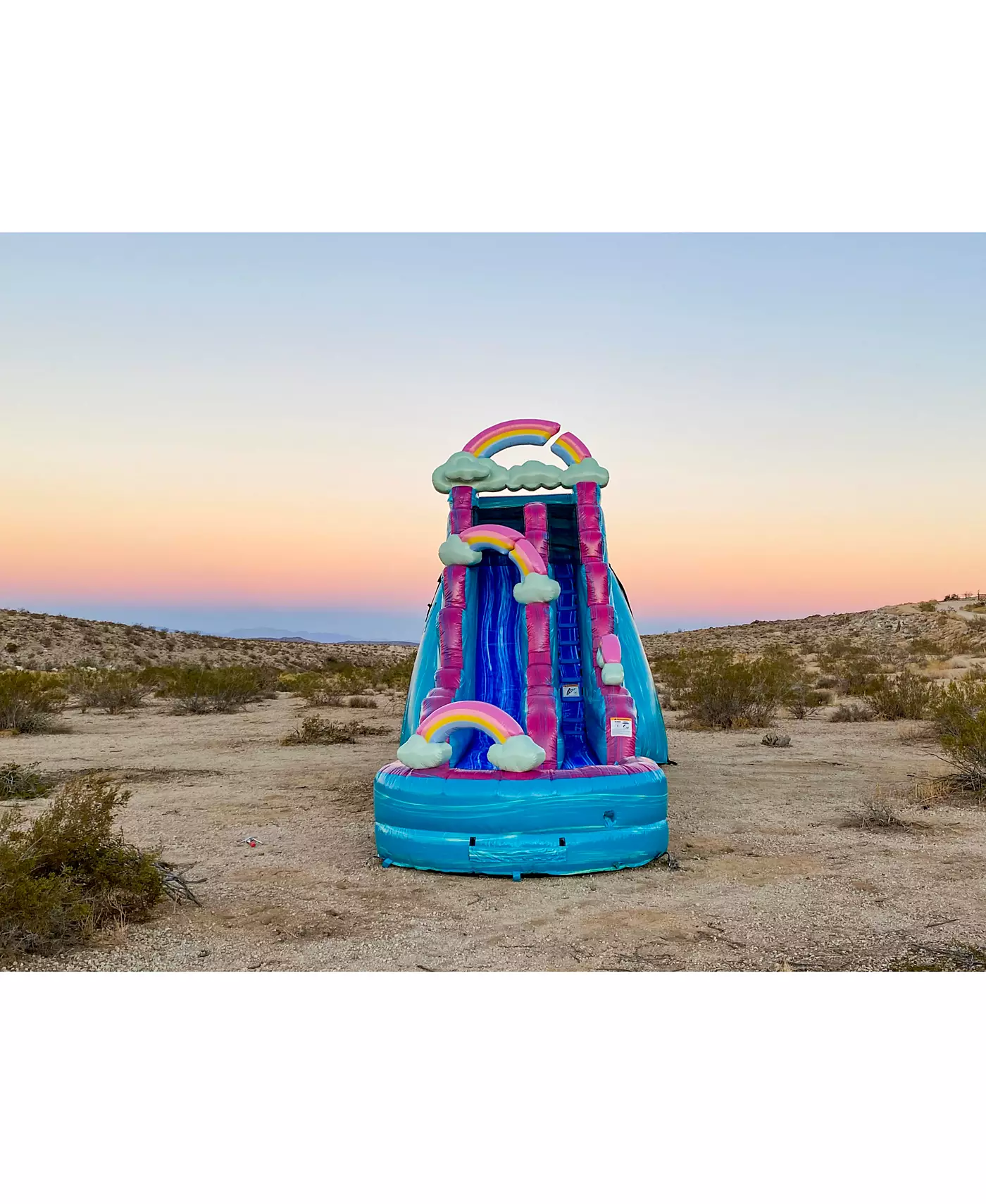 Jumporange 19 Несовершенно Идеальный Водный Слайд коммерческого класса со съемным глубоким бассейном для детей и взрослых (с нагнетателем), для использования на открытом воздухе и в помещении, для влажного и сухого использования, высокая надувная водная г