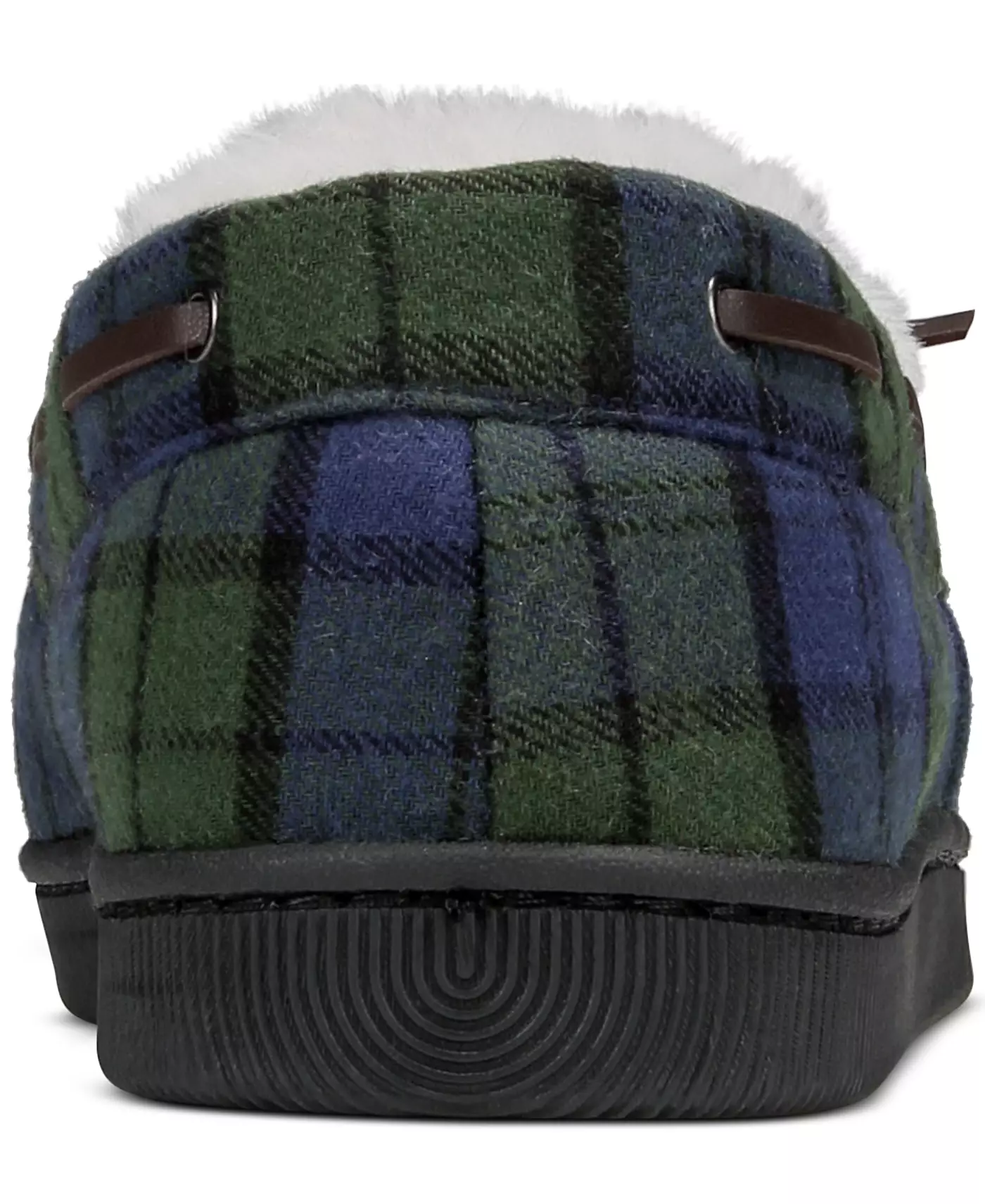 Мужские тапочки-мокасины в клетку для клубной комнаты, созданные для Macy's