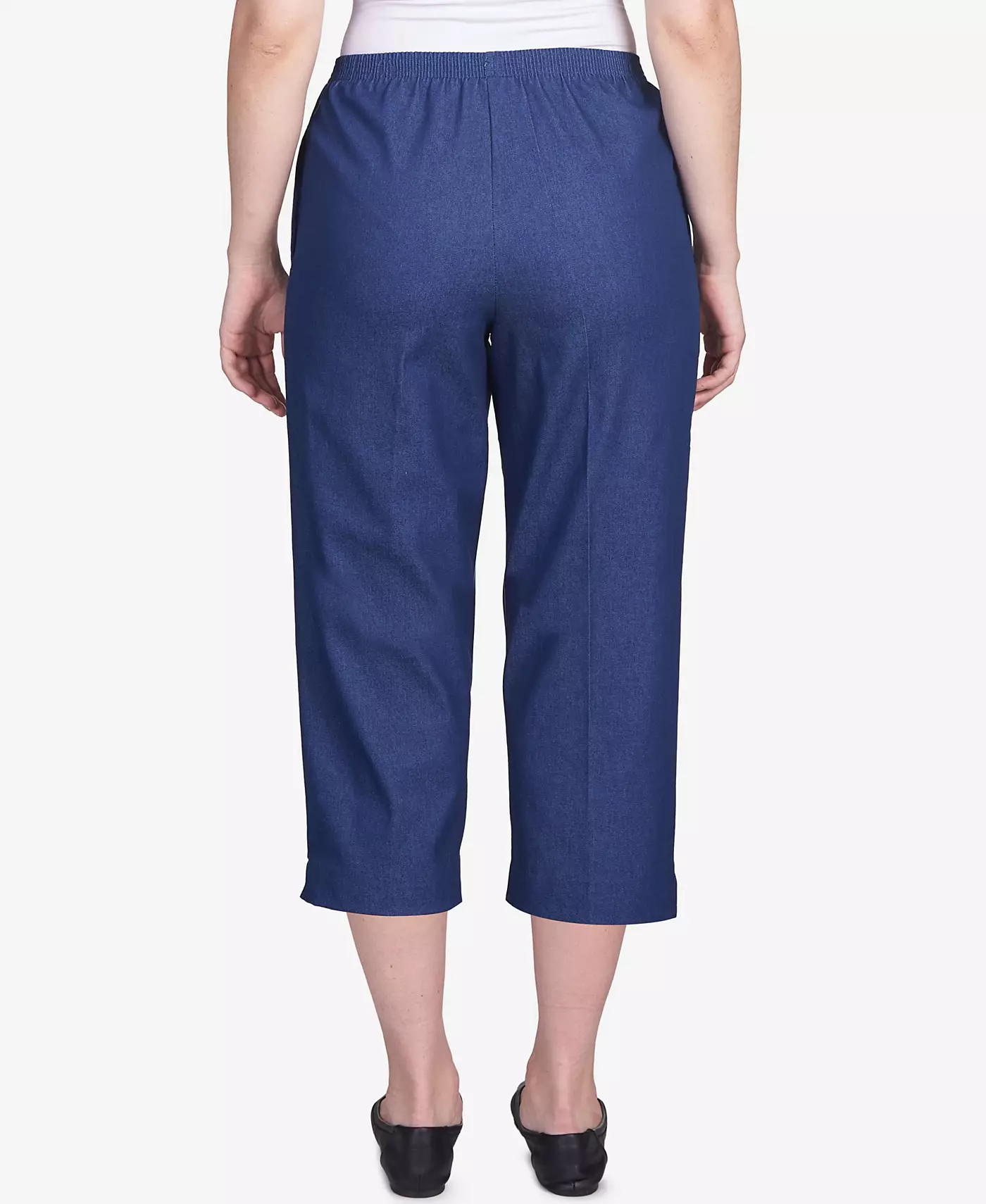 Джинсы-капри Alfred Dunner Petite Pull-On