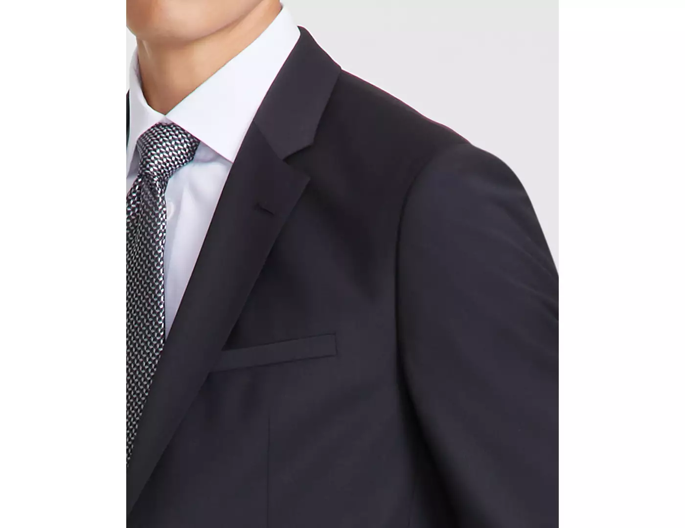 Hugo Boss мужской современный костюм из смеси шерсти