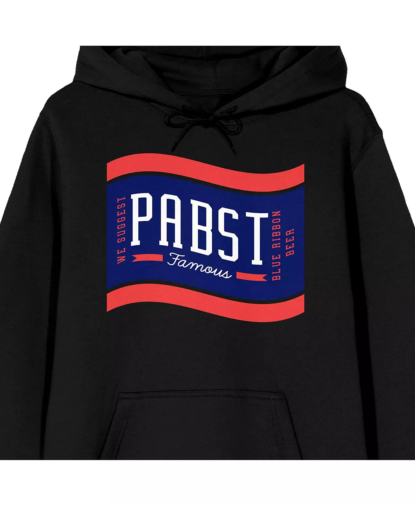 Пиво Pabst American Lager Beer для мужчин Pabst Blue Ribbon, черная графика