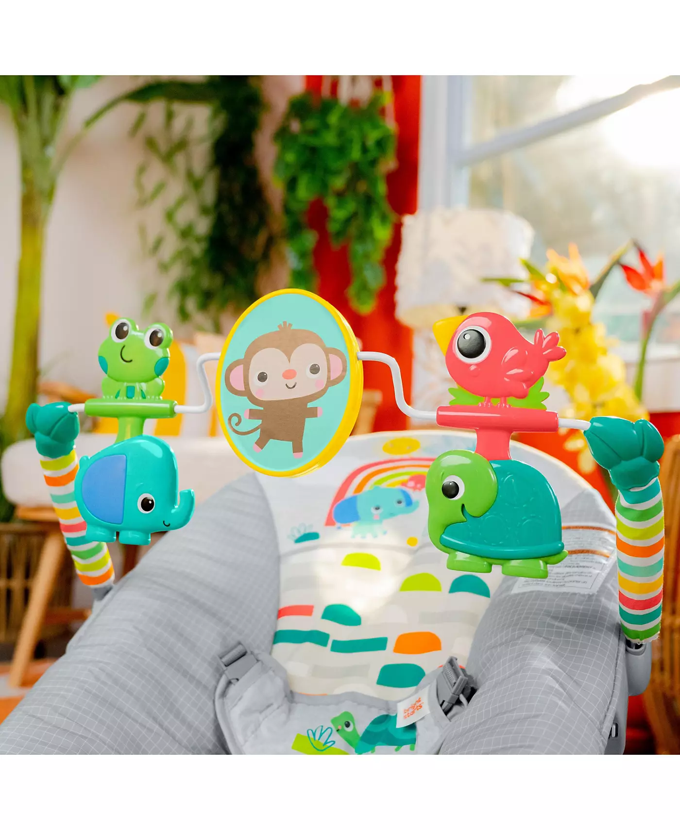 Вибрирующий шезлонг Bright Starts Playful Paradise™