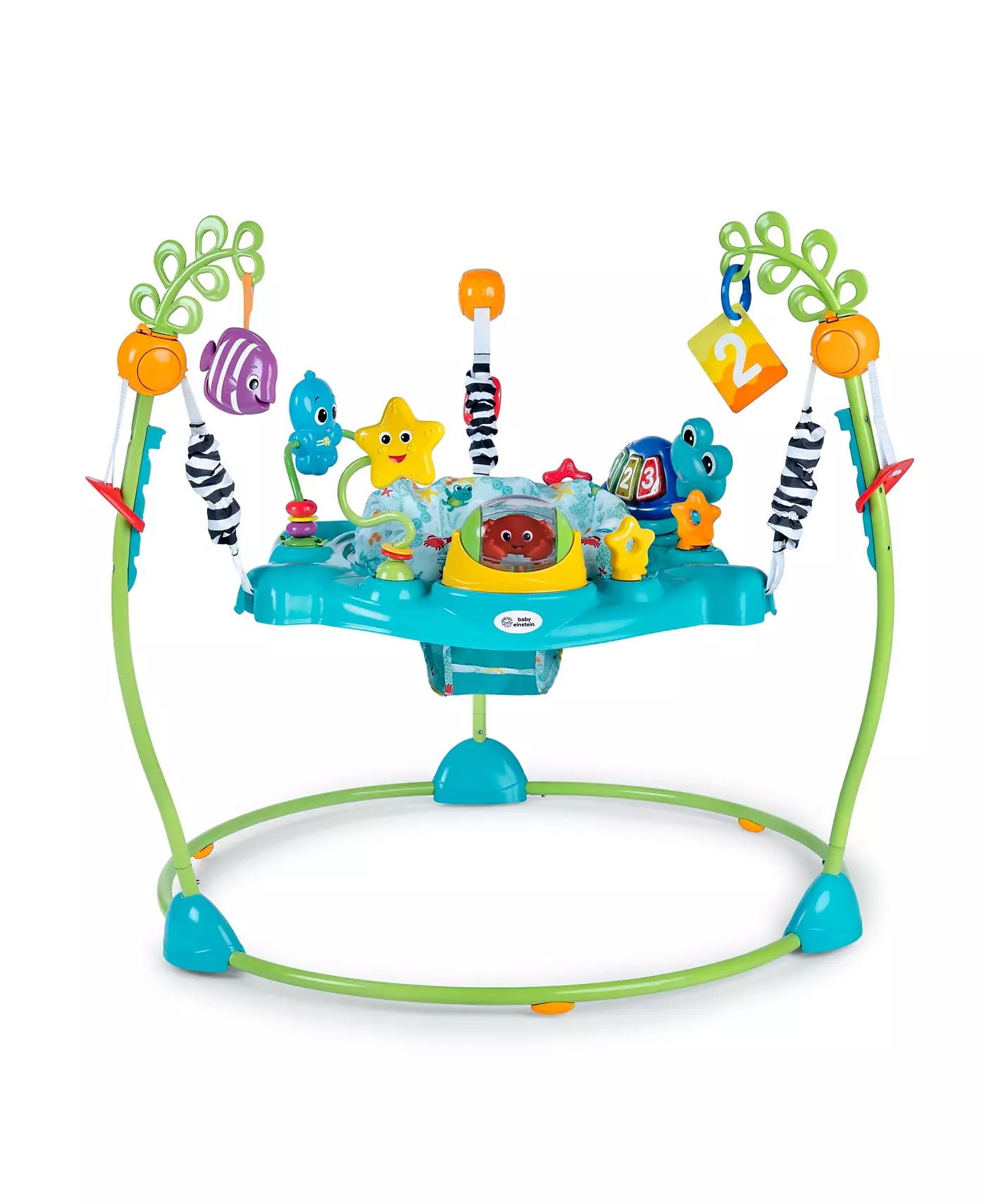 Детский развивающий прыгун Baby Einstein Curiosity Cove™ 2-в-1