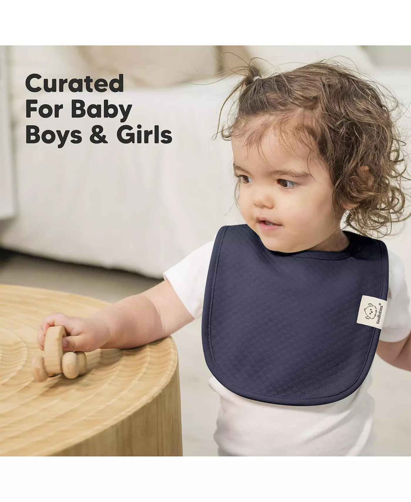 KeaBabies 8 шт. Органические детские нагрудники Quin для слюнотечения и прорезывания зубов, хлопковые нагрудники для слюнотечения, нагрудники для новорожденных мальчиков, нагрудники для девочек