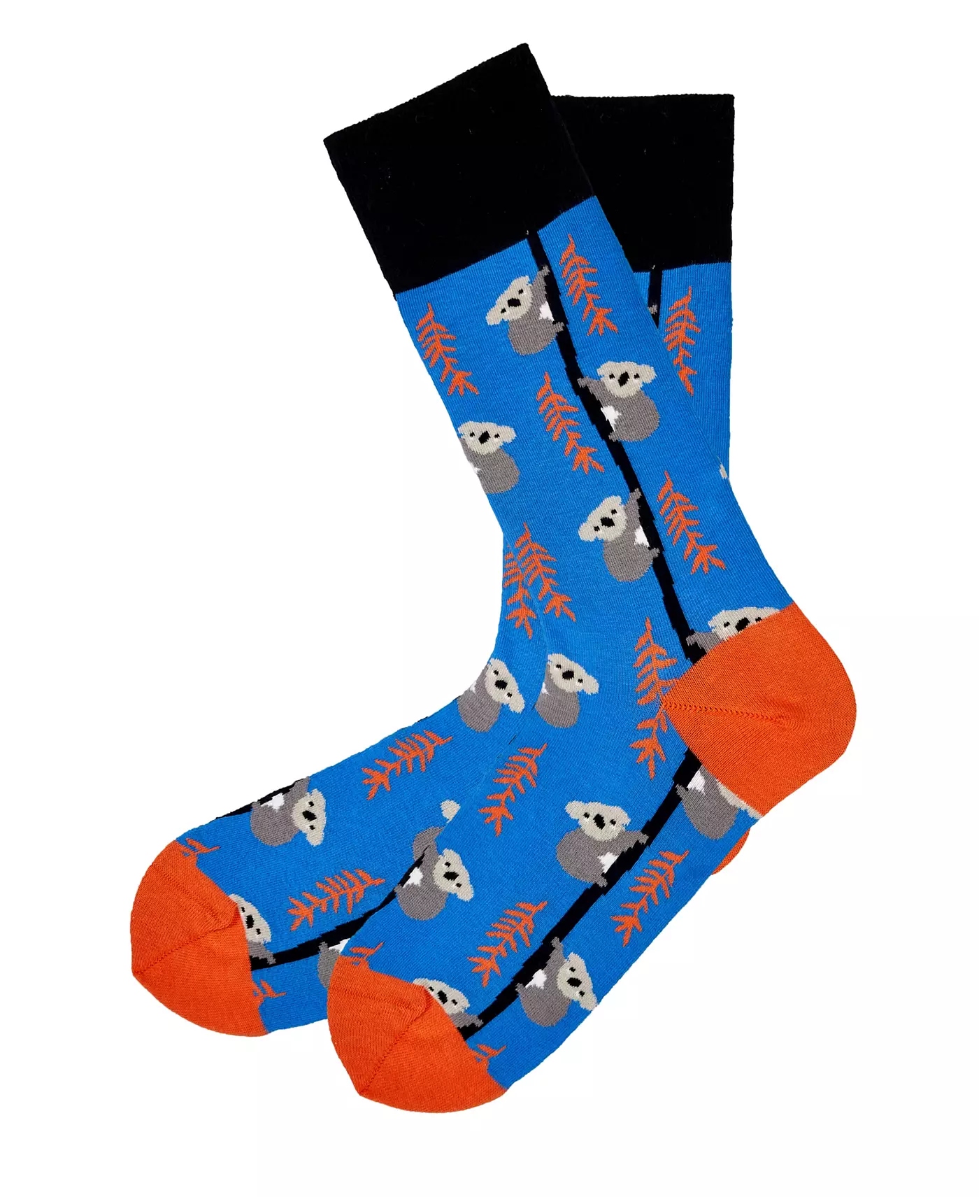 Мужские носки Love Sock Company Koala Novelty, цветные, унисекс, с бесшовным дизайном носка, упаковка 1 шт.
