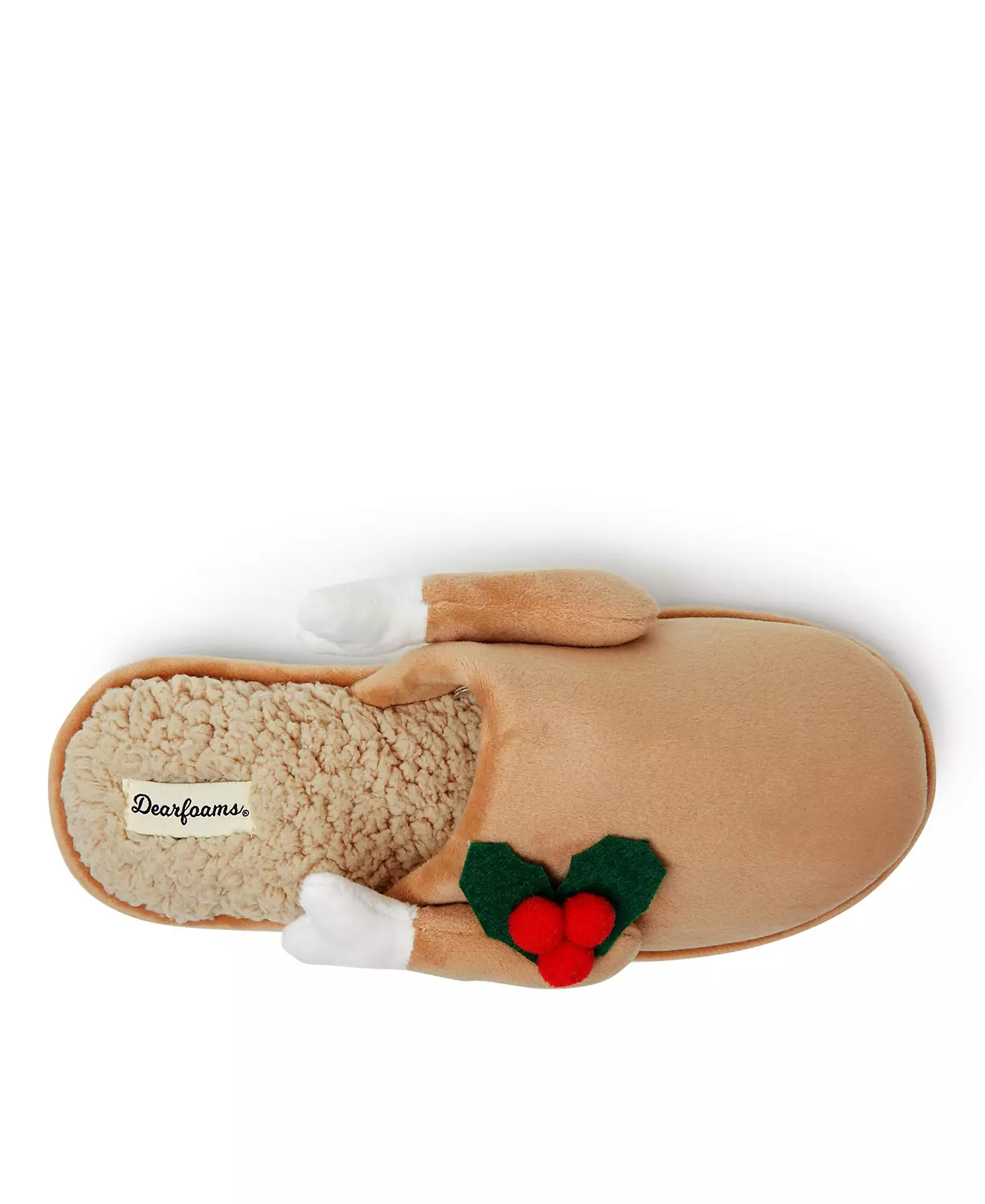 Мужские тапочки Dearfoams Carson Holiday Thanksgiving Turkey Scuff