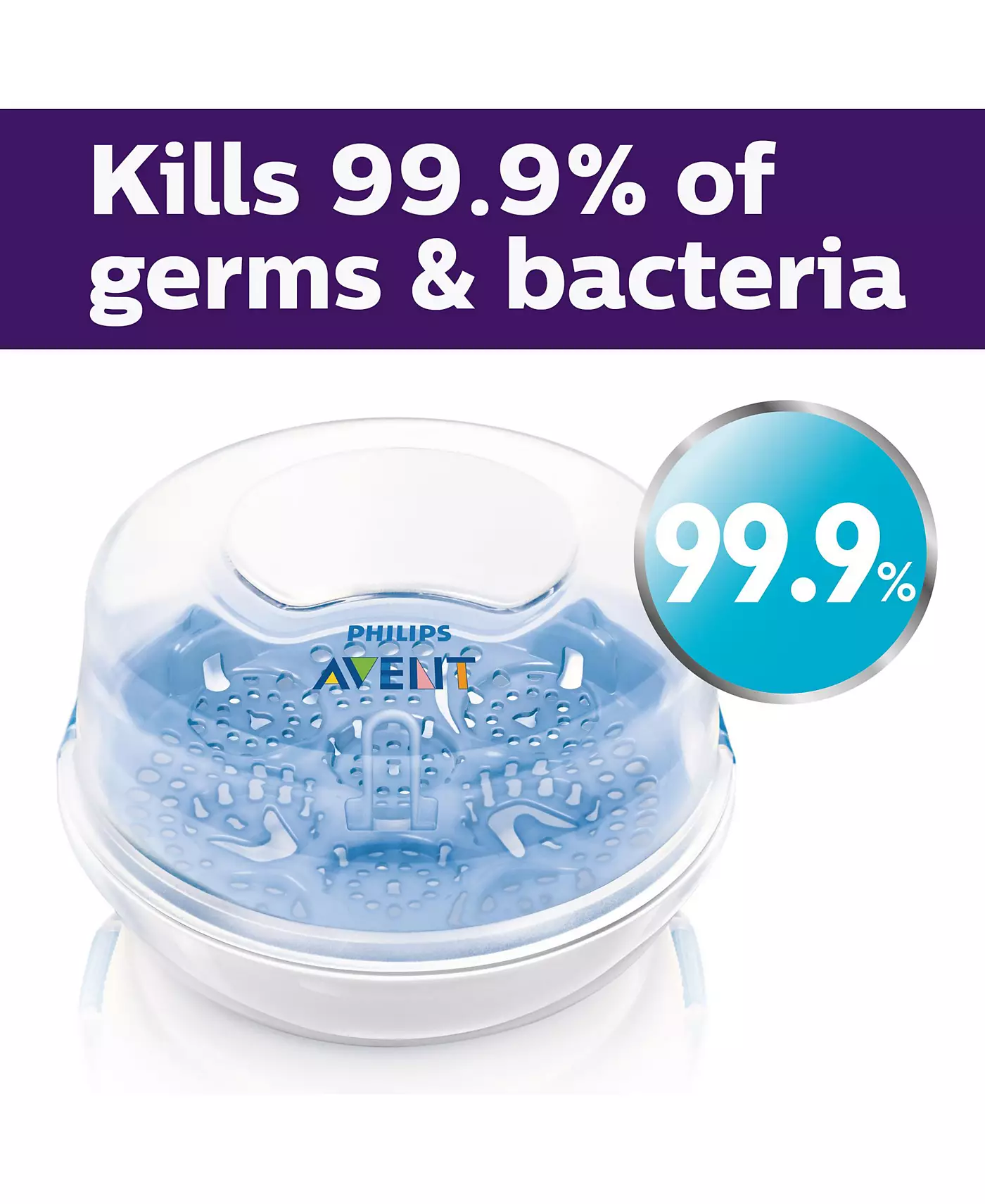 Стерилизатор Philips Avent для микроволновых печей для детских бутылочек, пустышек, чашек и многого другого