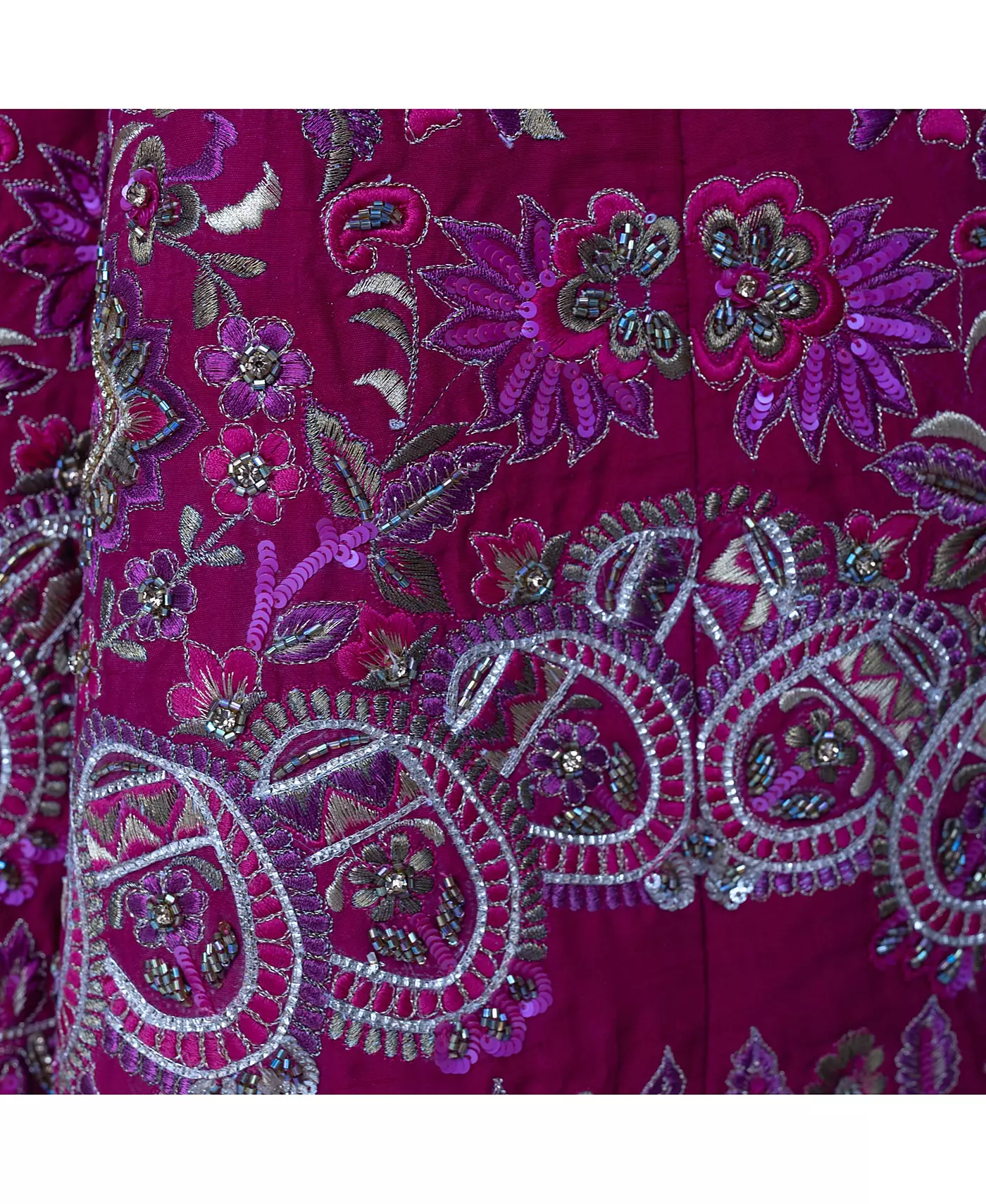 RAAS Женский Королевский пурпурный свадебный комплект Lehenga Choli