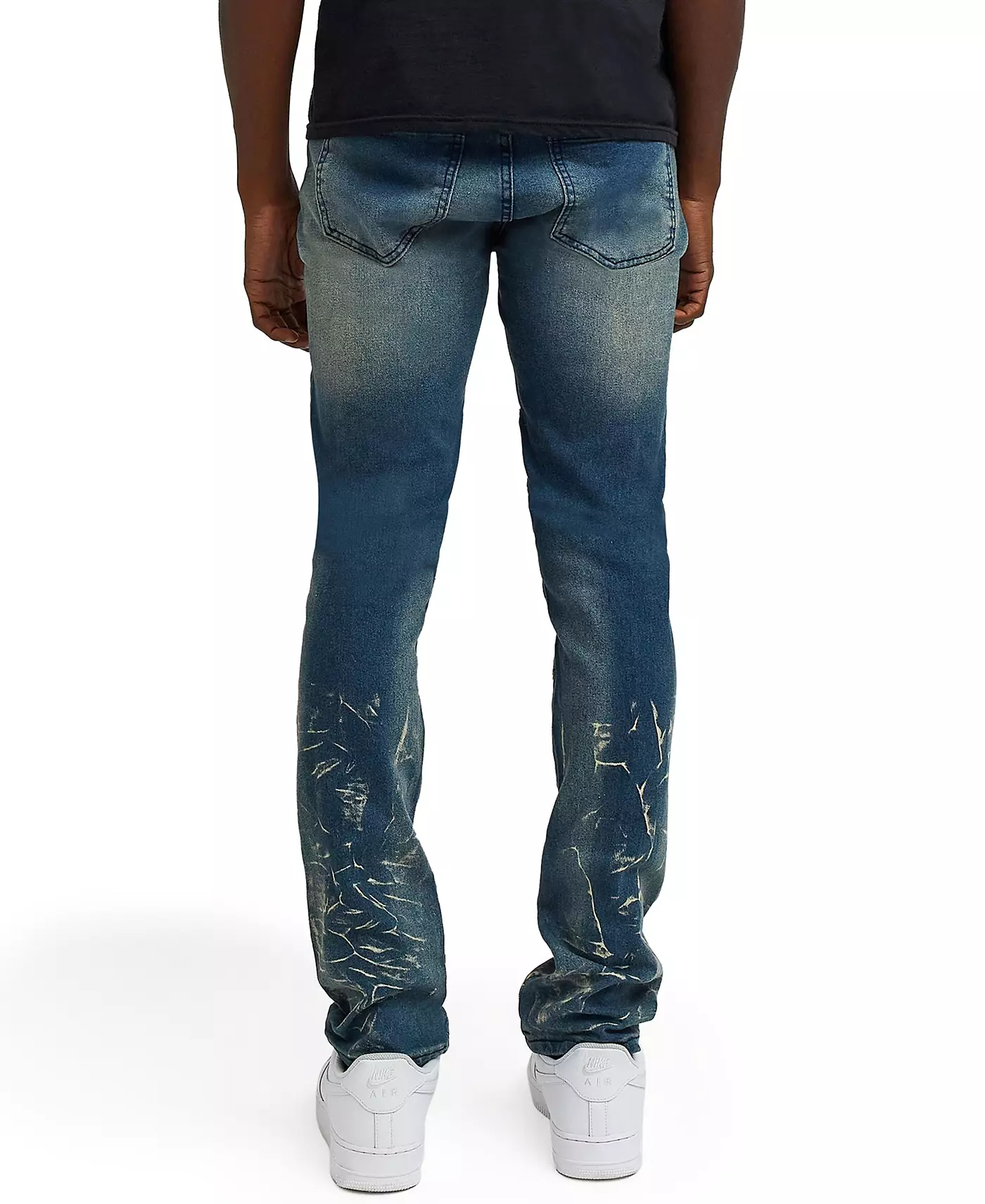 Джинсы мужские Reason Big and Tall Mulberry Moto Skinny Denim