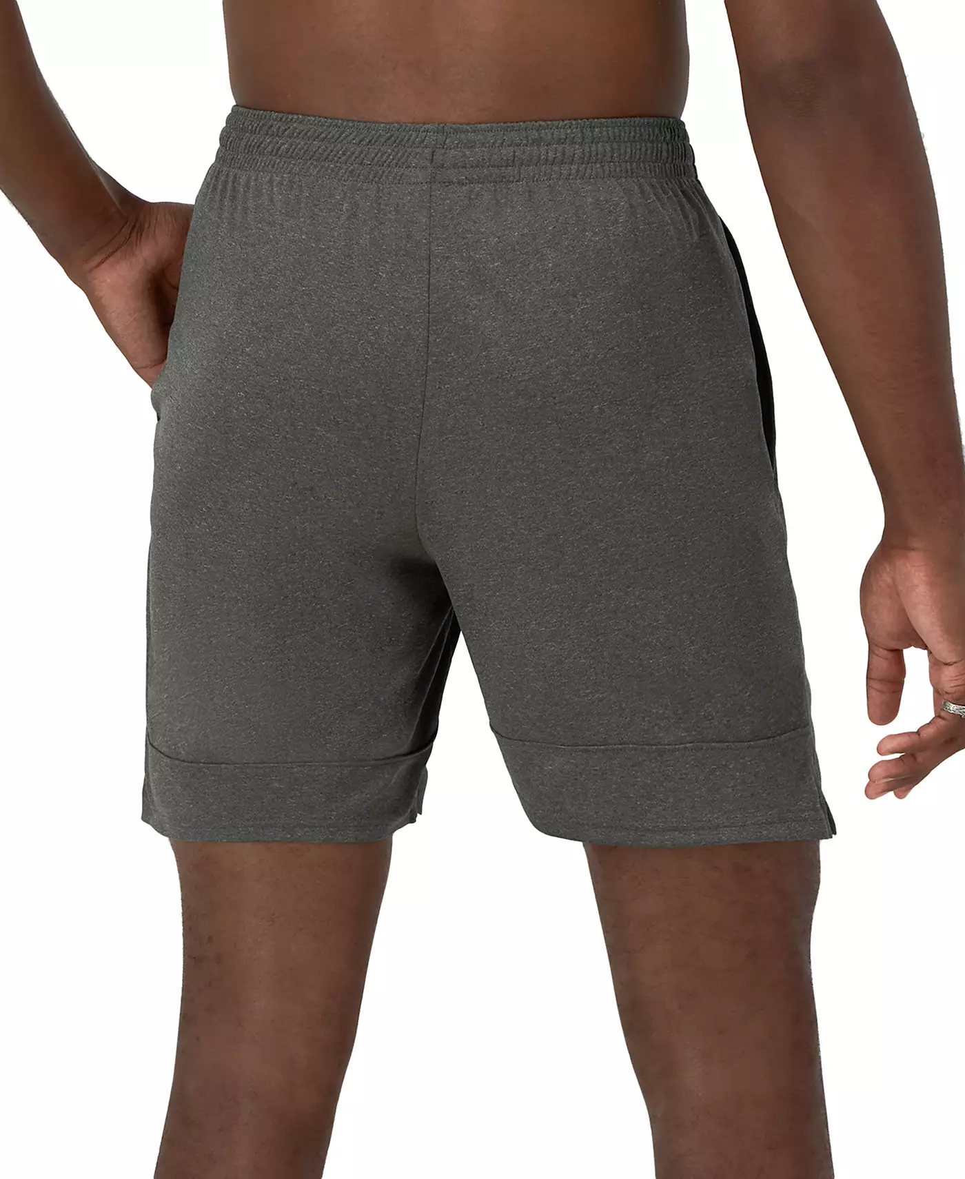 Мужские облегающие быстросохнущие однотонные спортивные шорты Champion длиной 7 дюймов