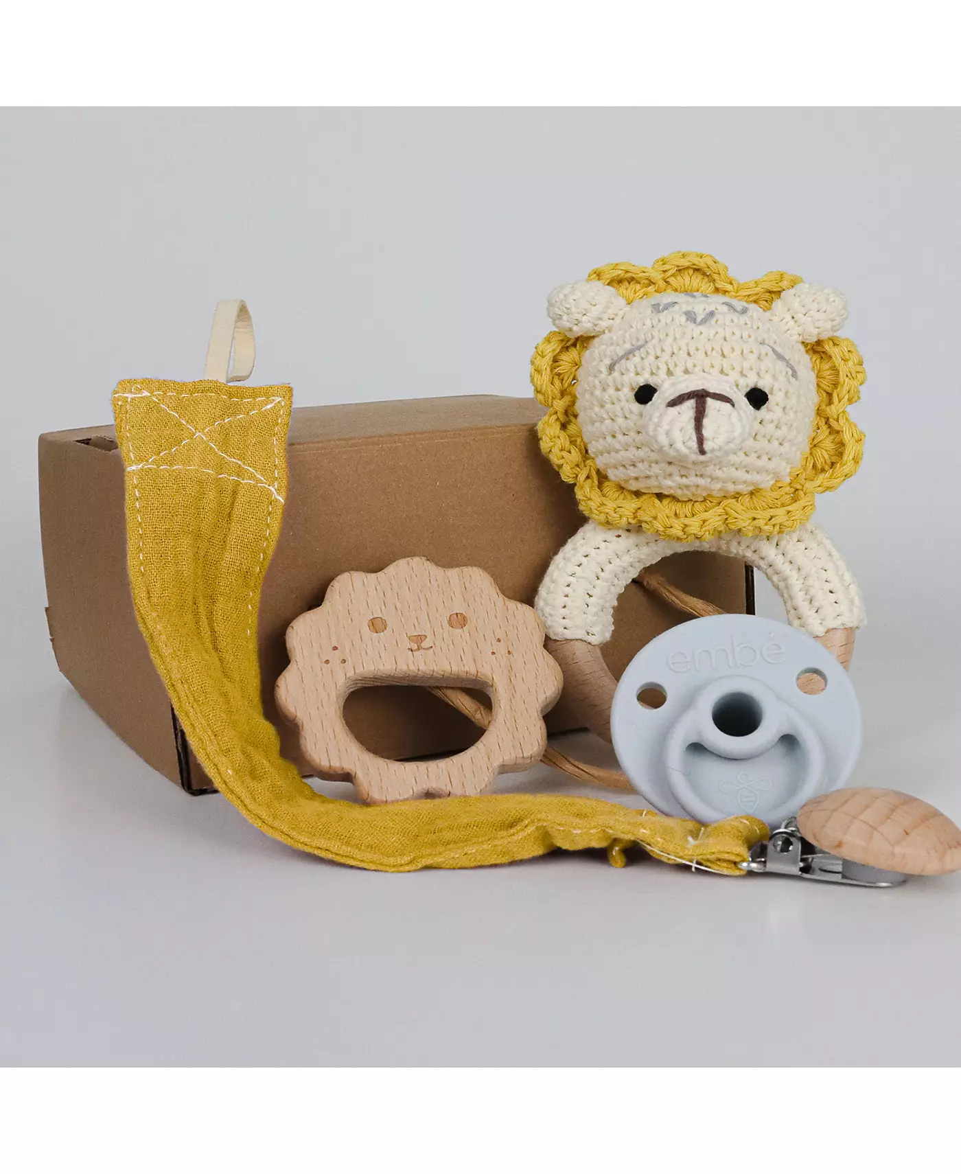 Embe Binnie выдвижная соска-пустышка для новорожденного Подарочный набор от