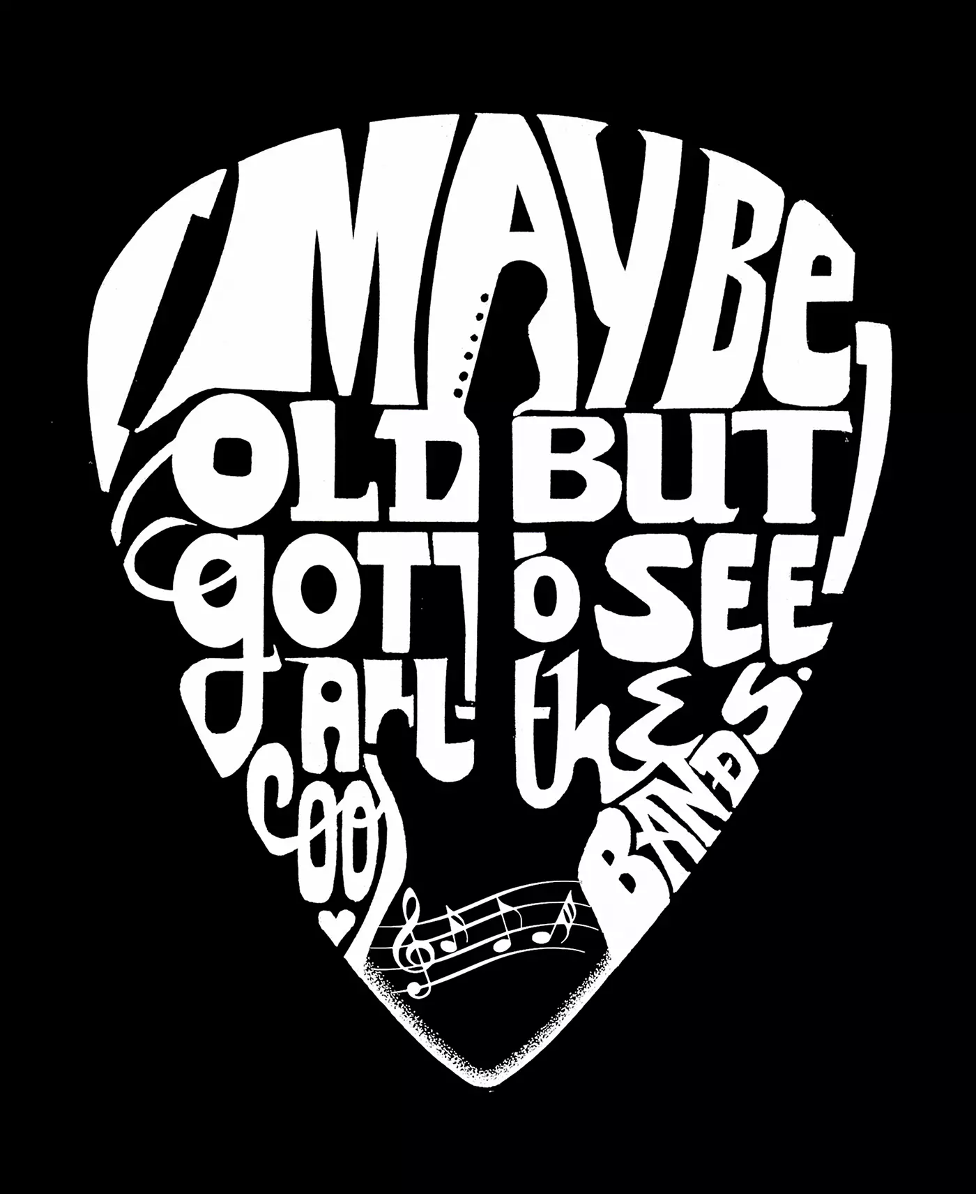 Футболка мужская LA Pop Art с рукавами реглан и медиатором для гитары, бейсбольная, с надписью Word Art